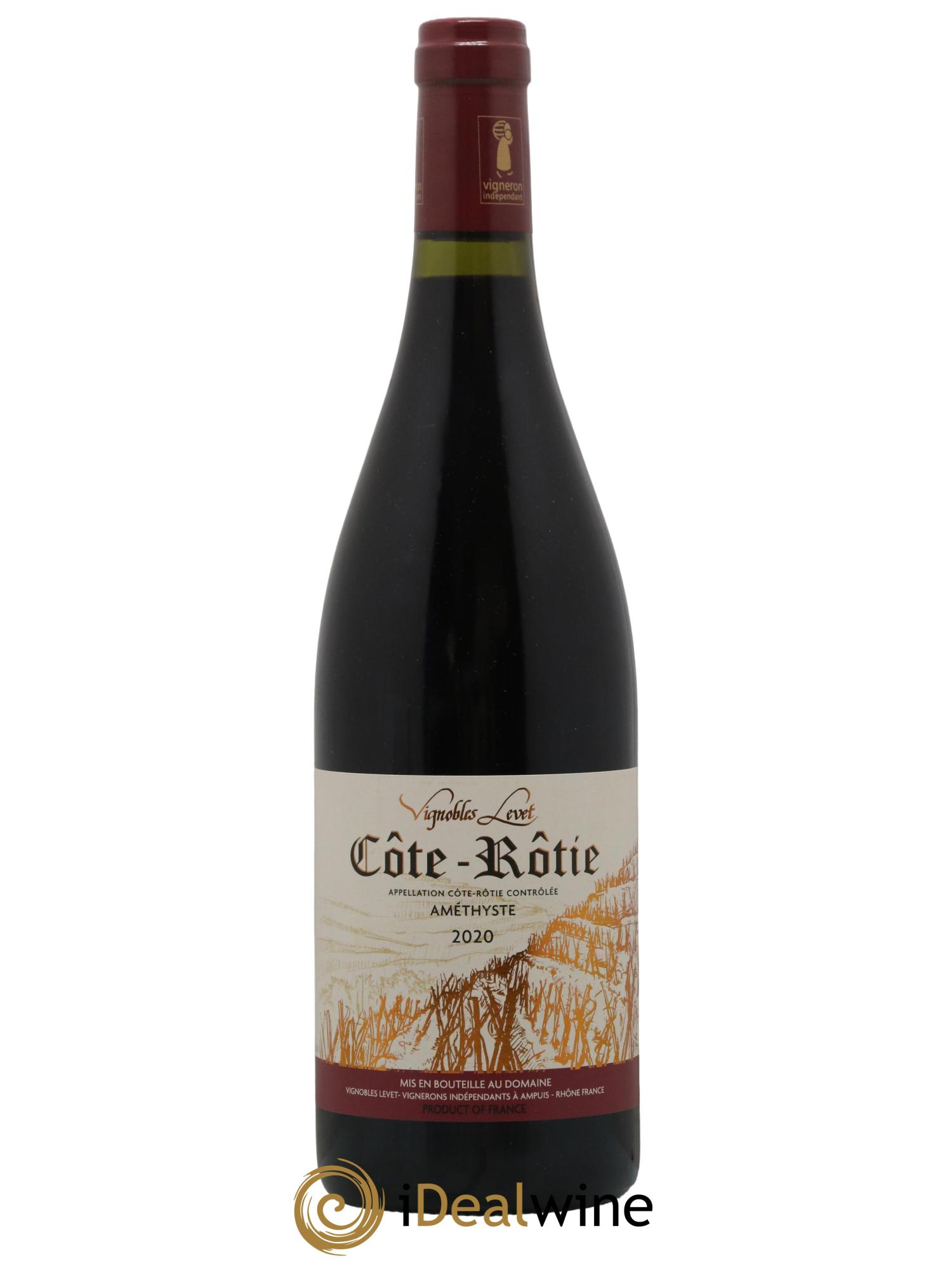 Côte-Rôtie Améthyste Vignobles Levet 2020 - Lot de 1 bouteille - 0