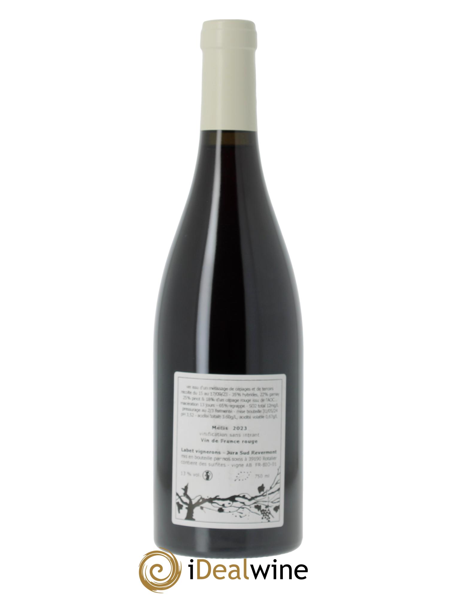Vin de France Métis Romain - Julien  - Charline Labet  2023 - Lotto di 1 bottiglia - 1