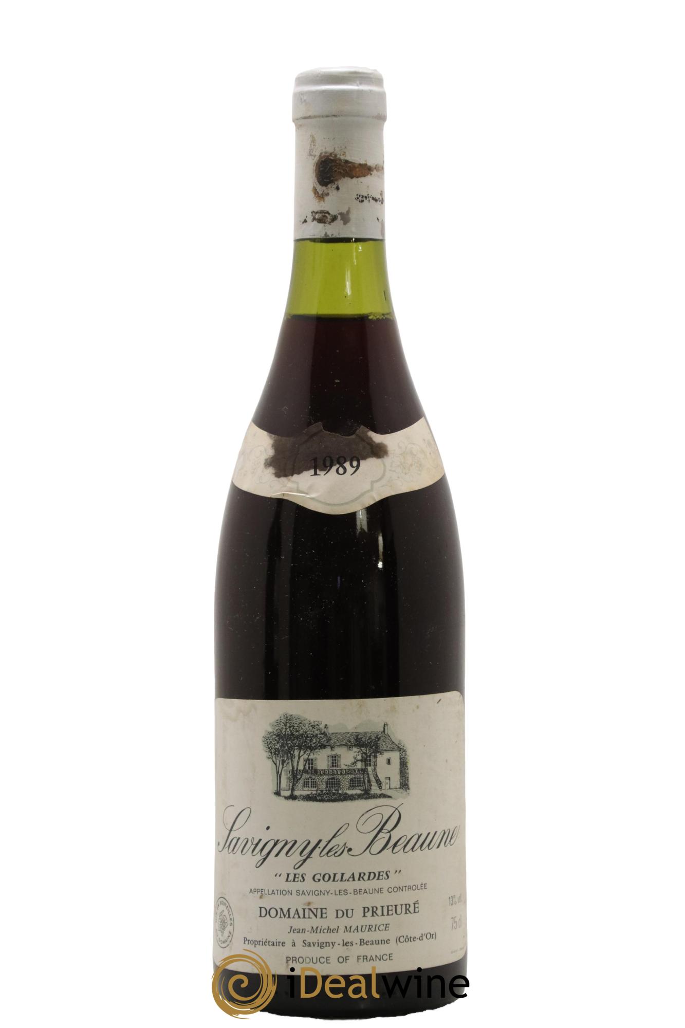 Savigny-lès-Beaune Les Gollardes Domaine du Prieuré 1989 - Lot de 1 bouteille - 0