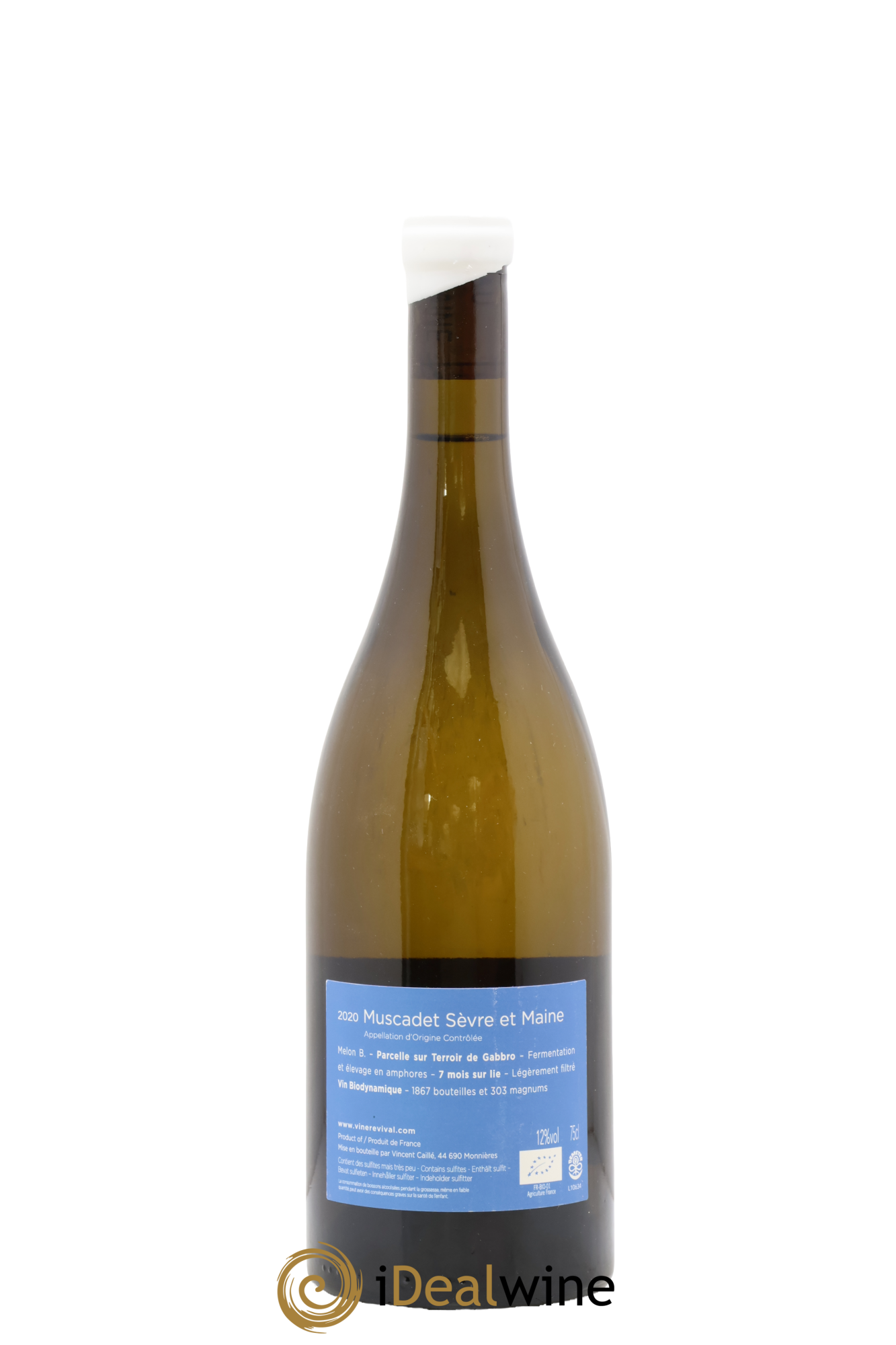 Muscadet-Sèvre-et-Maine Terre de Gabbro Le Fay d'Homme 2020 - Posten von 1 Flasche - 1