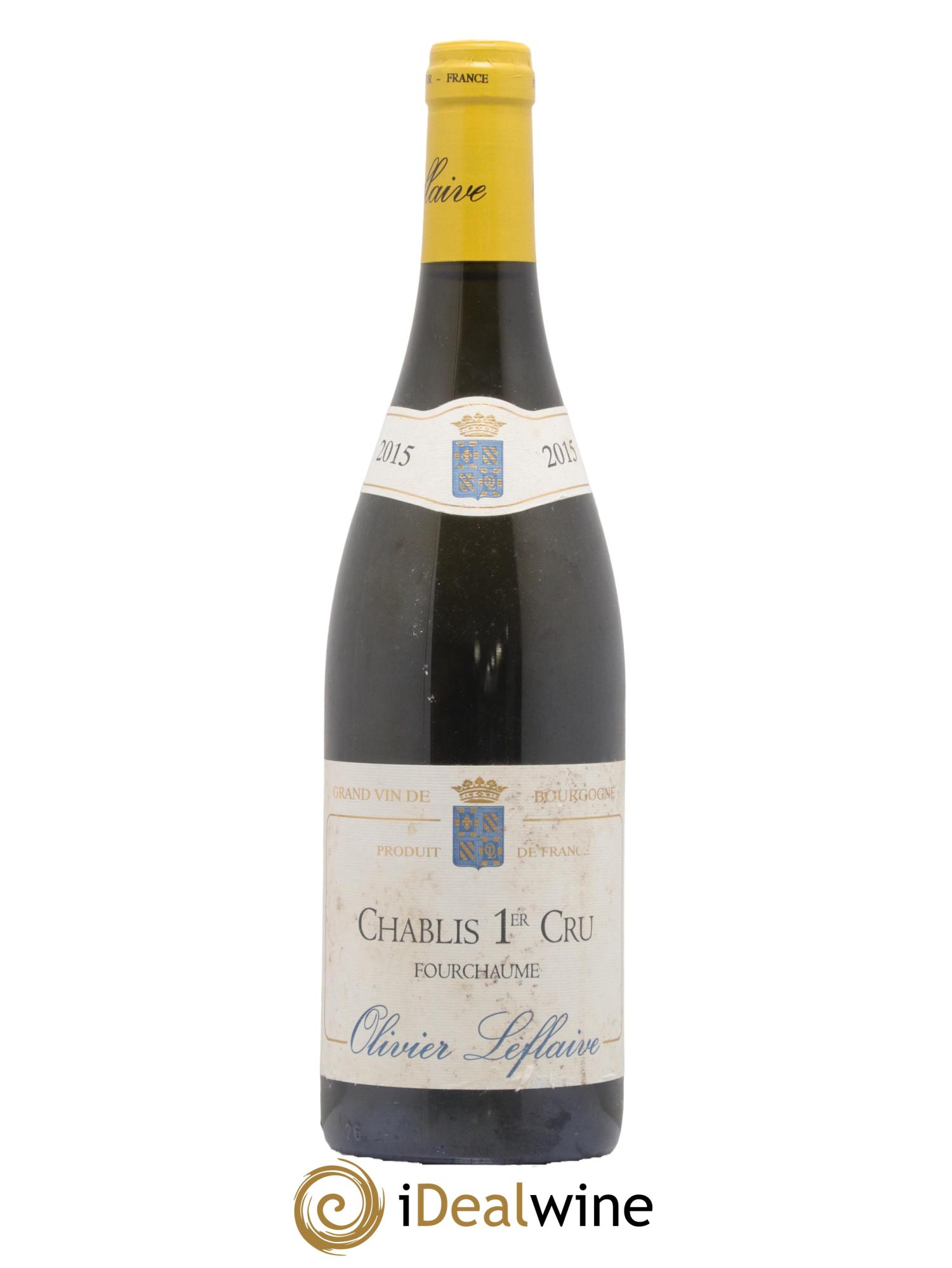 Chablis 1er Cru Fourchaume Olivier Leflaive 2015 - Lot of 1 bottle - 0