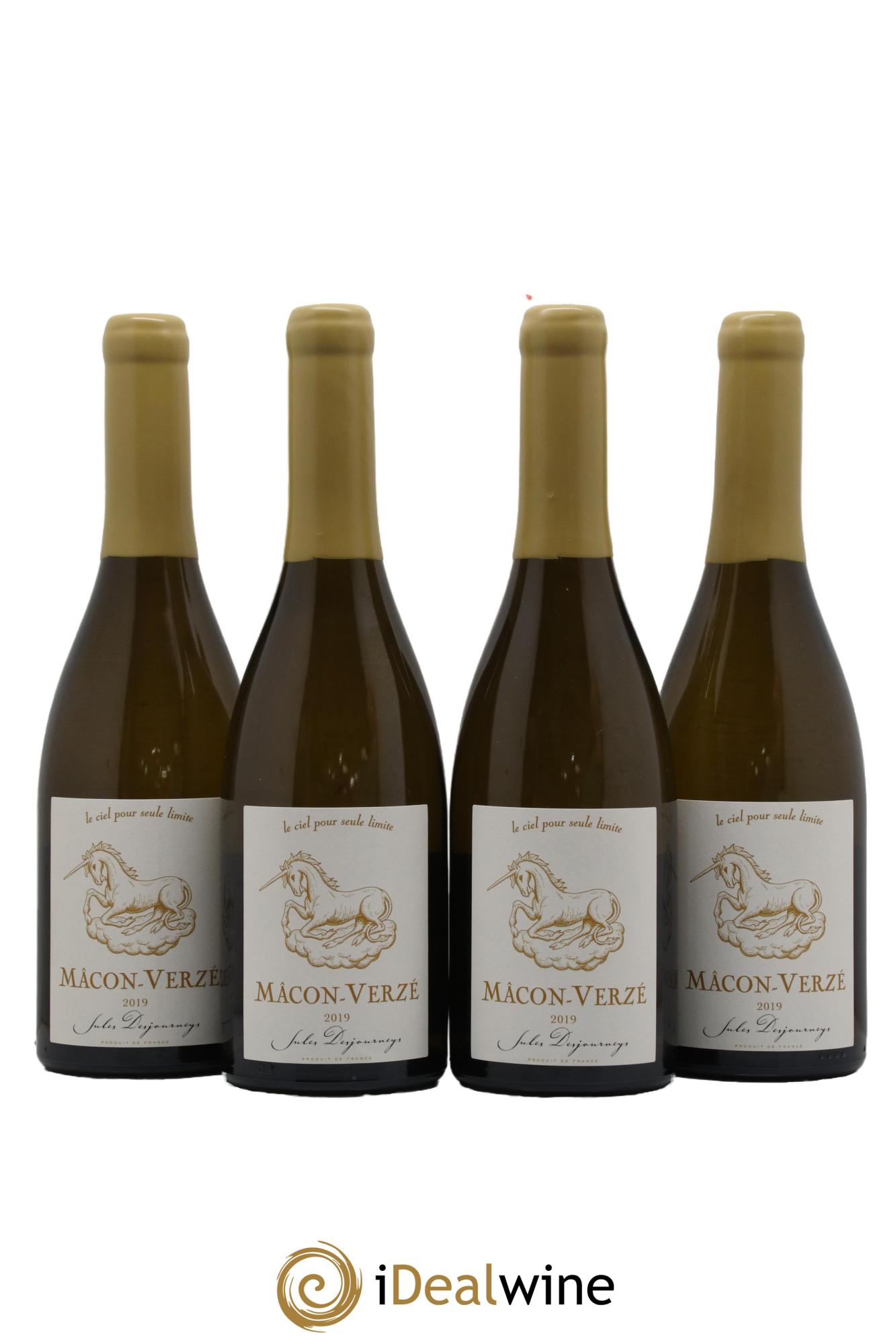 Mâcon-Verzé Jules Desjourneys 2019 - Lot de 4 bouteilles - 0