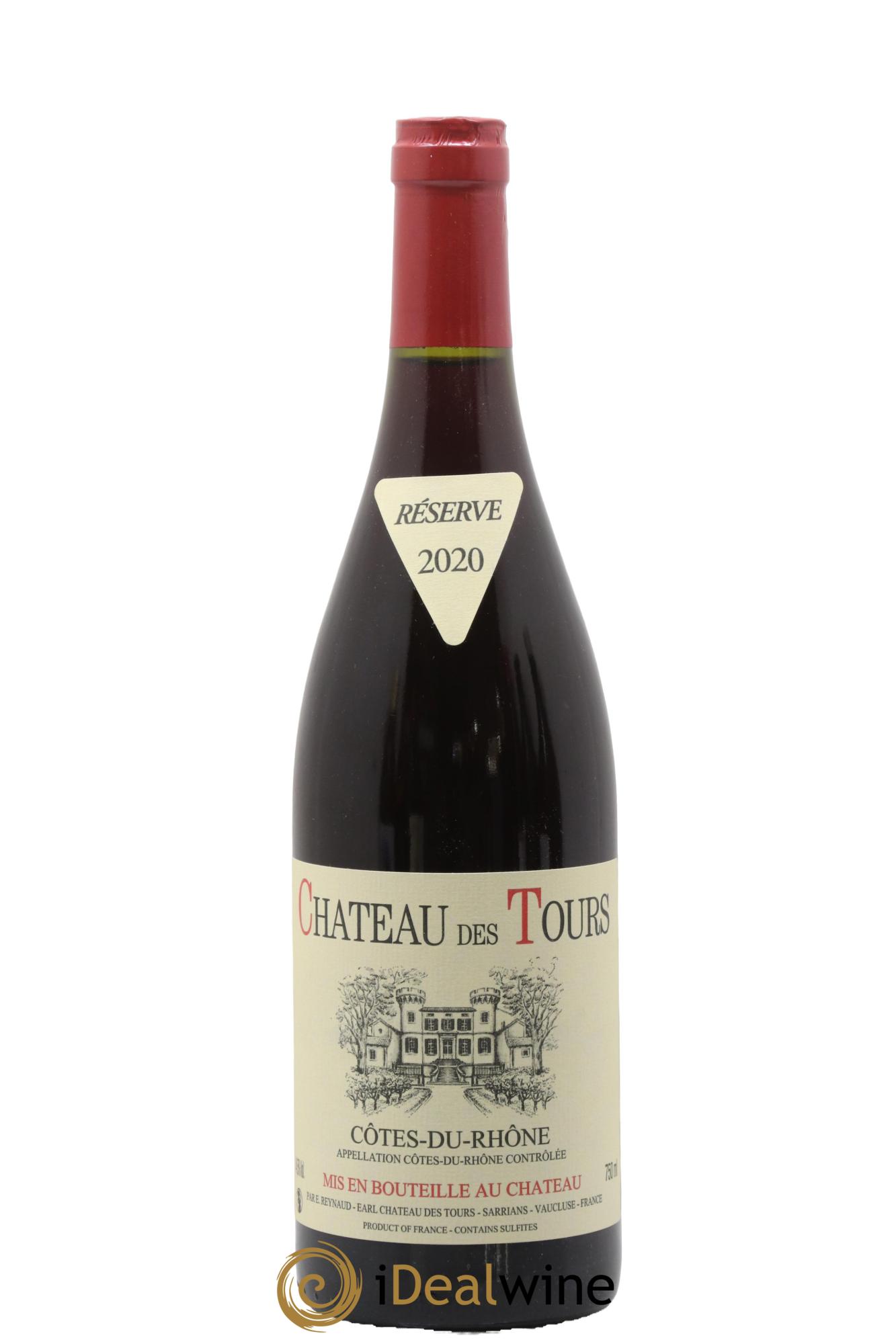 Côtes-du-Rhône Château des Tours Emmanuel Reynaud 2020 - Lot of 1 bottle - 0
