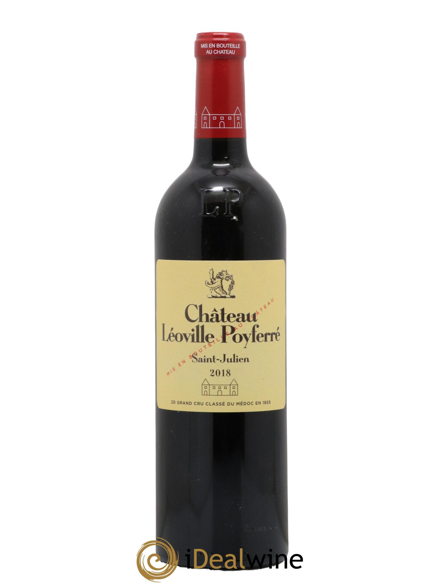Château Léoville Poyferré 2ème Grand Cru Classé 2018 - Lot de 1 bouteille - 0