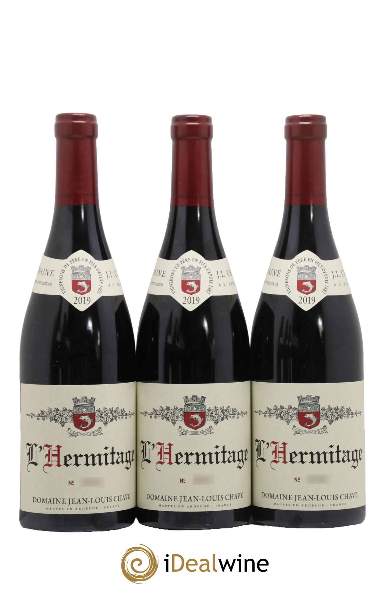 Hermitage Jean-Louis Chave 2019 - Lot de 6 bouteilles - 1