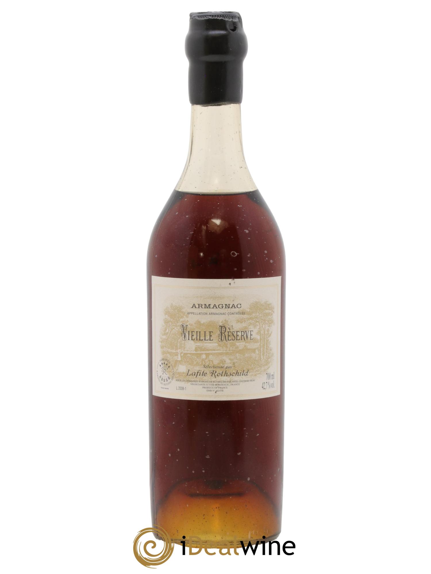 Armagnac Vieille Reserve Selection Château Lafite Rothschild - Lotto di 1 bottiglia - 1