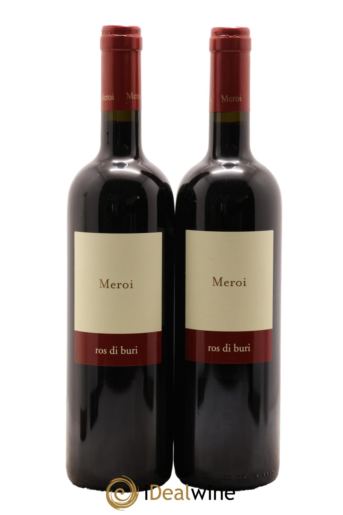 Italie Friuli ColliI Orientali DOC Ros Di Buri Merlot Meroi 2019 - Lot de 2 bouteilles - 0