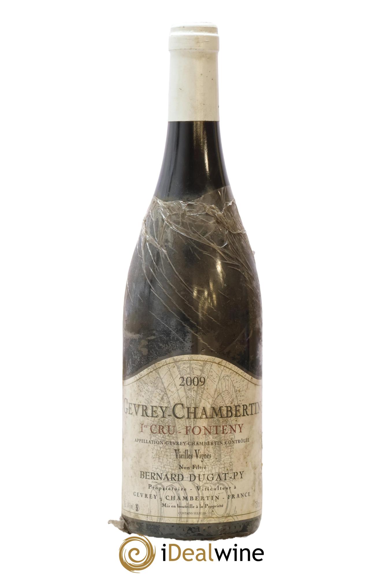 Gevrey-Chambertin 1er Cru Fonteny Dugat-Py Vieilles Vignes 2009 - Lot de 1 bouteille - 0