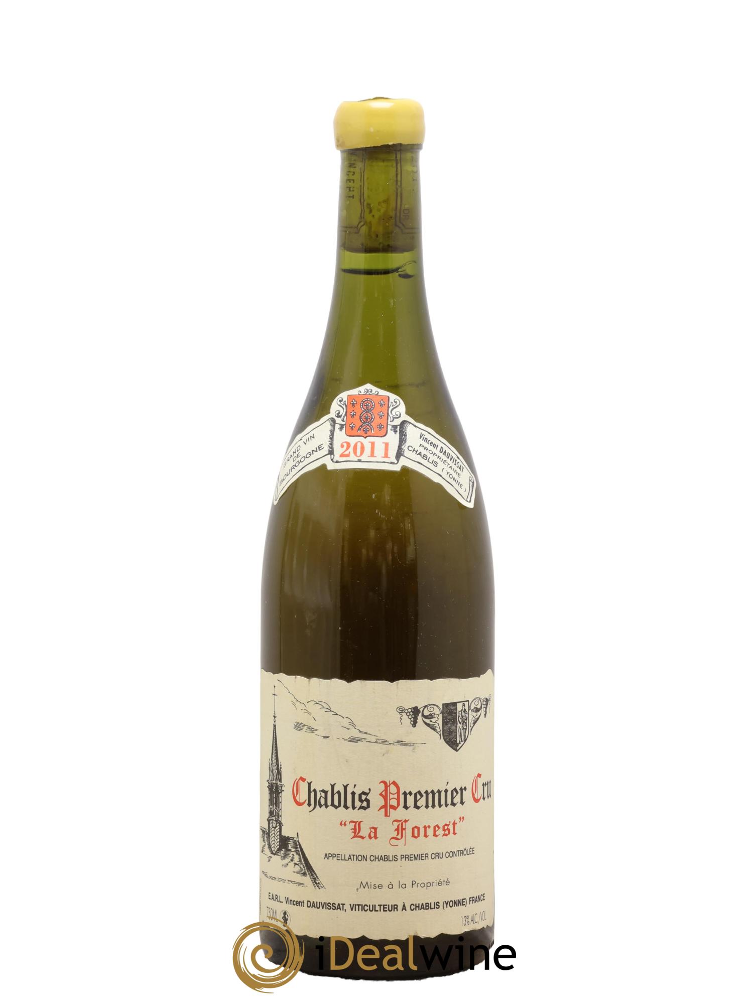 Chablis 1er Cru La Forest Vincent Dauvissat (Domaine) 2011 - Posten von 1 Flasche - 0