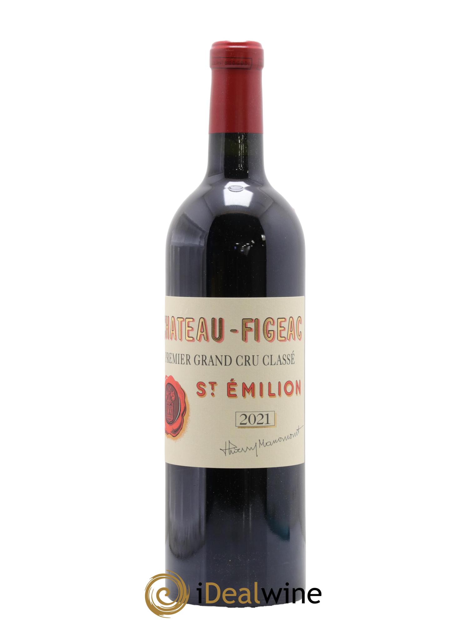 Château Figeac 1er Grand Cru Classé A 2021 - Lot de 1 bouteille - 1