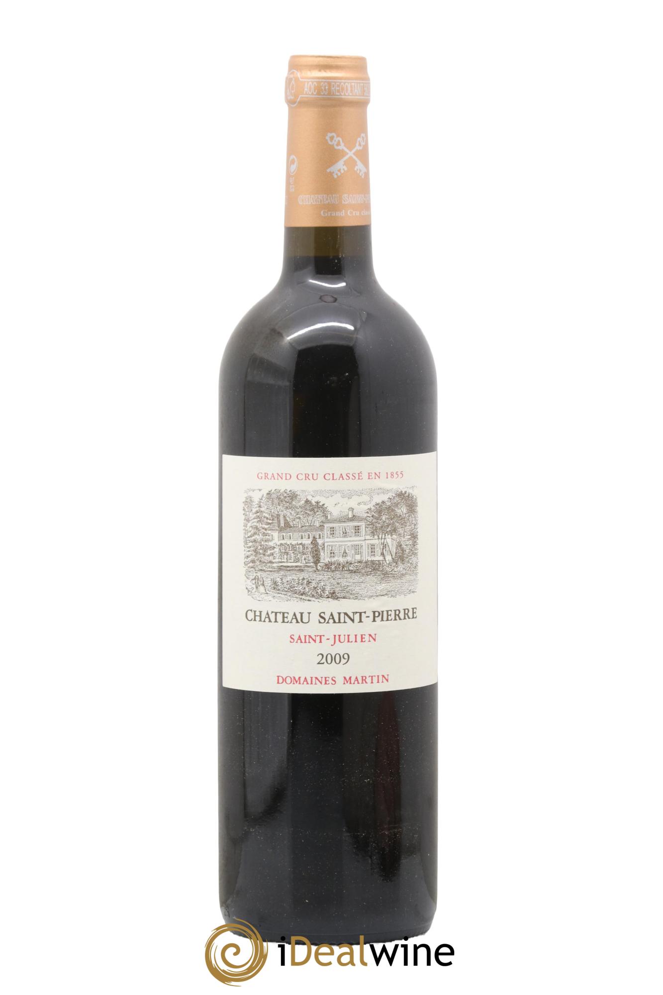 Château Saint-Pierre 4ème Grand Cru Classé 2009 - Lot de 1 bouteille - 0