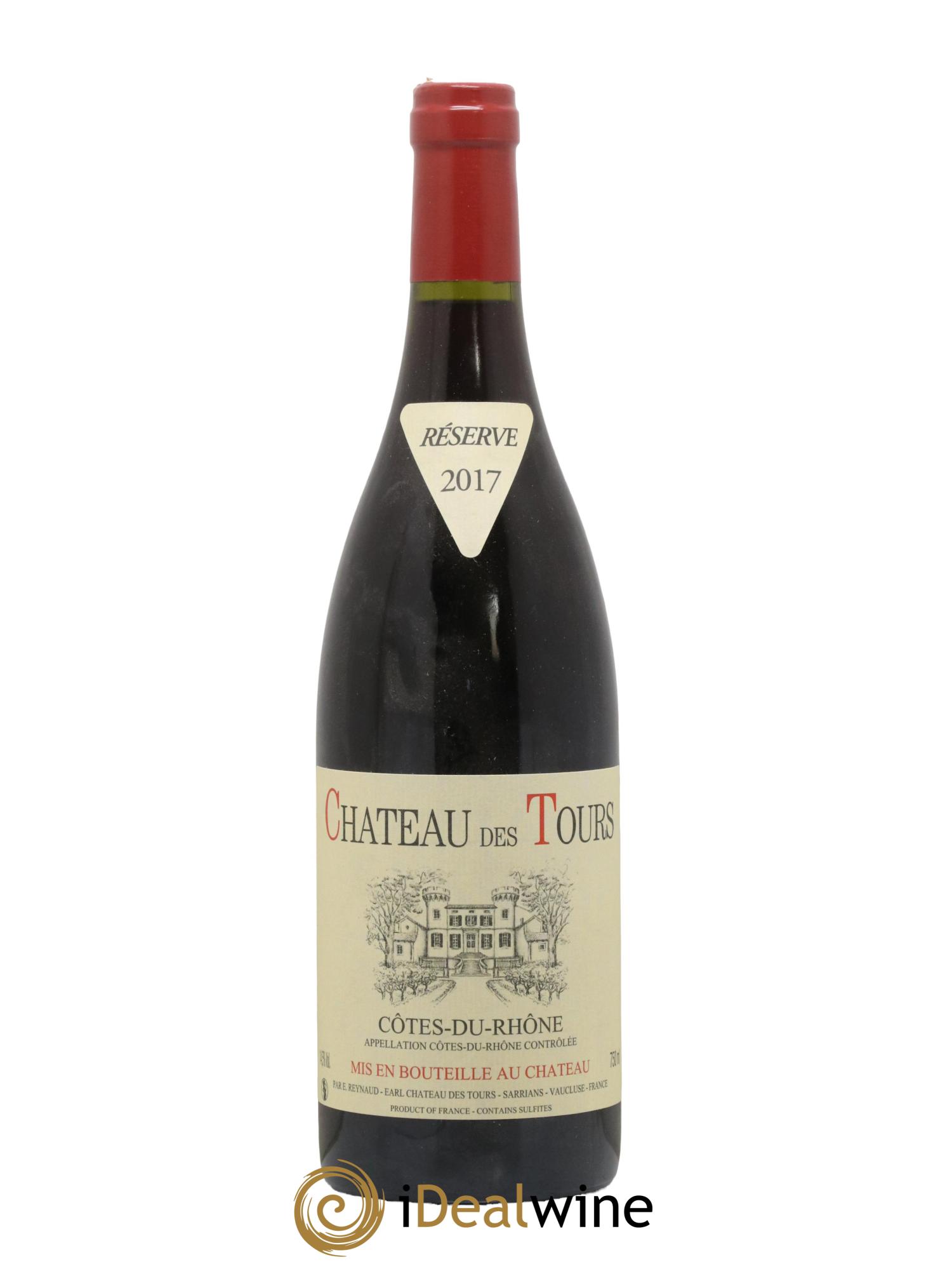 Côtes-du-Rhône Château des Tours Emmanuel Reynaud 2017 - Posten von 1 Flasche - 0