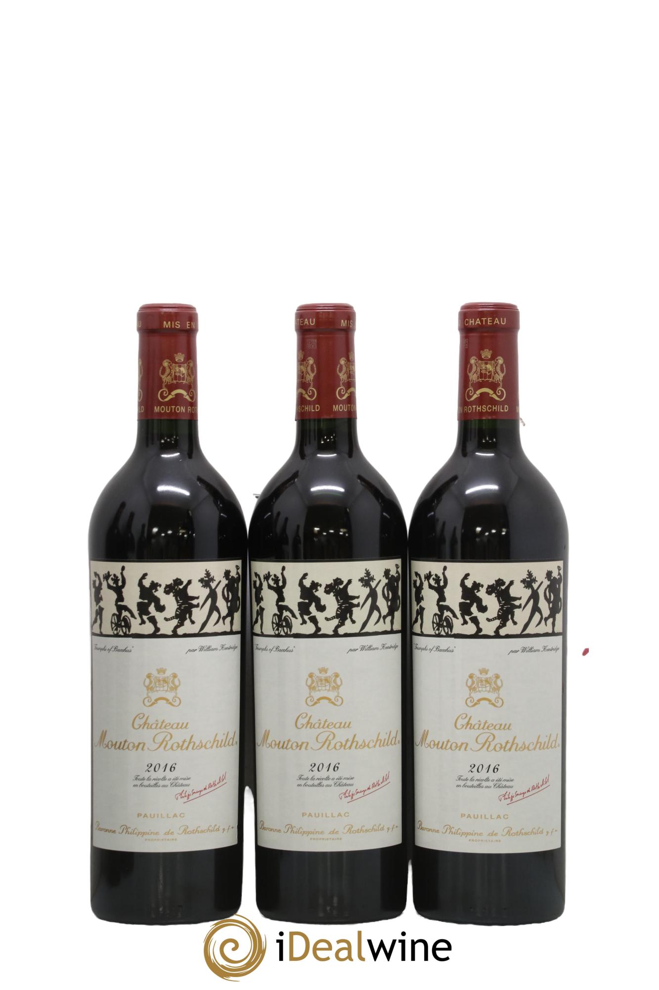 Château Mouton Rothschild 1er Grand Cru Classé 2016 - Lotto di 6 bottiglie - 2