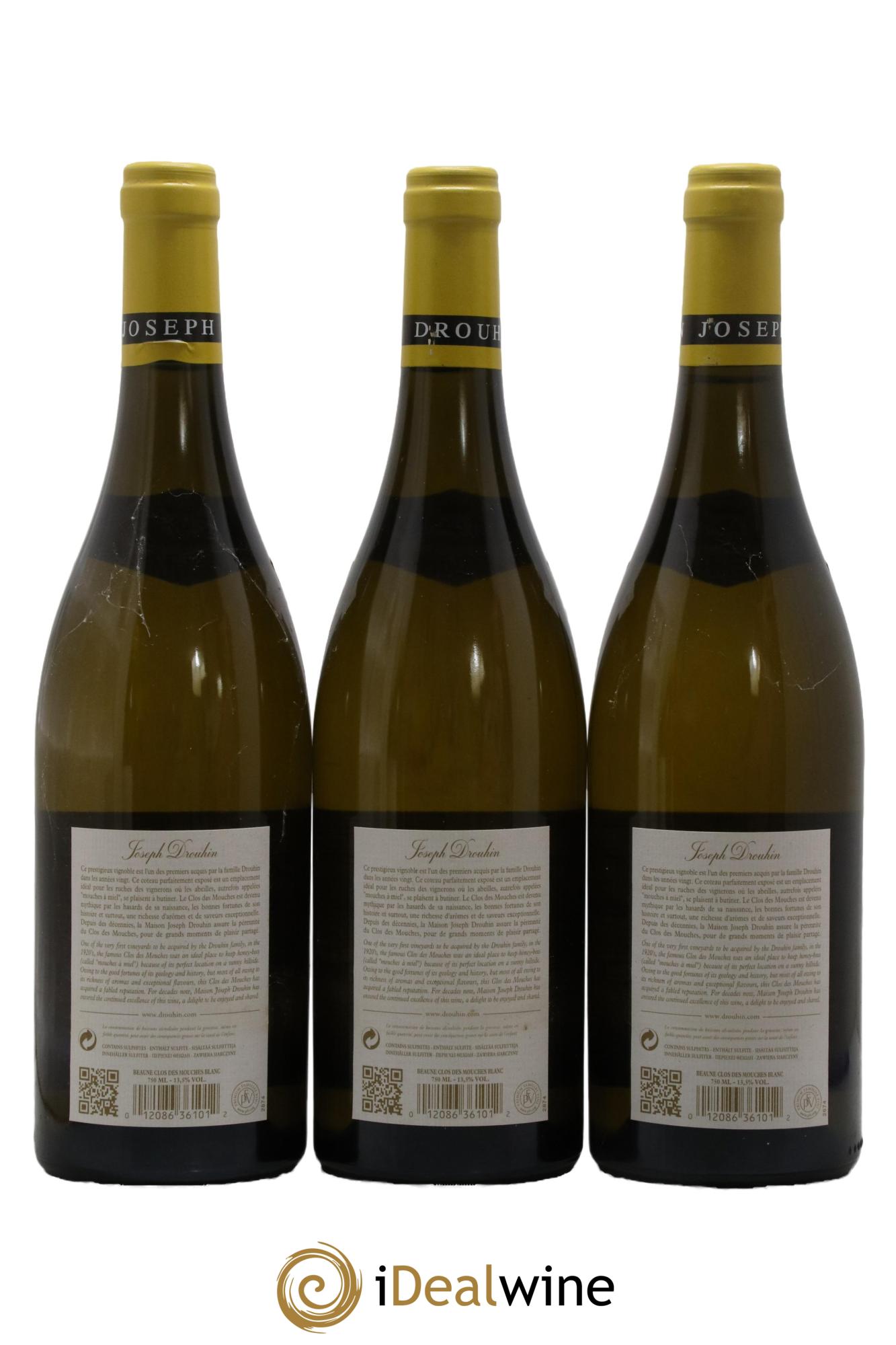 Beaune 1er Cru Clos des Mouches Joseph Drouhin 2018 - Lot de 3 bouteilles - 1