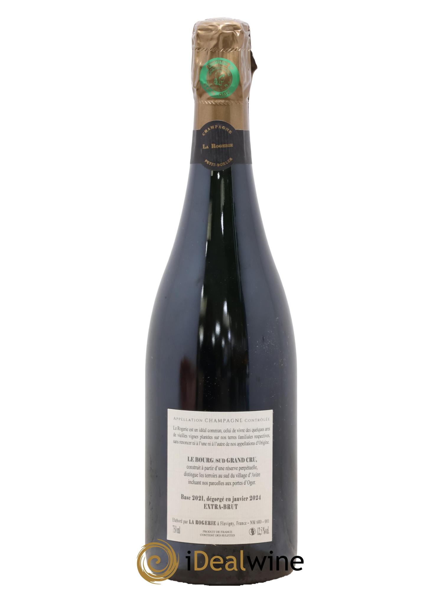 Bourg/Sud Réserve Perpétuelle Grand Cru Extra-Brut La Rogerie - Lot de 1 bouteille - 1