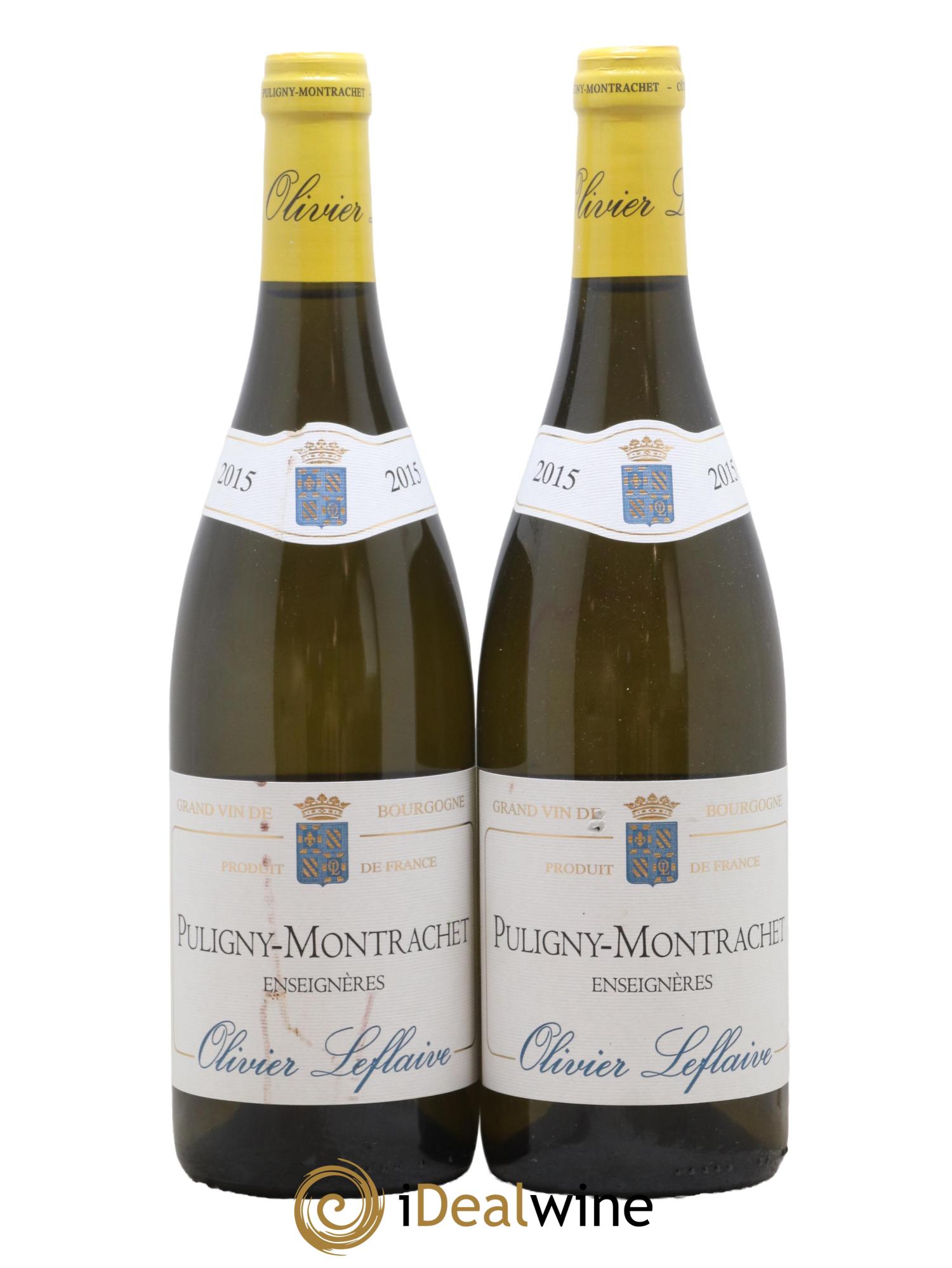 Puligny-Montrachet Enseignères Olivier Leflaive 2015 - Lot de 2 bouteilles - 0