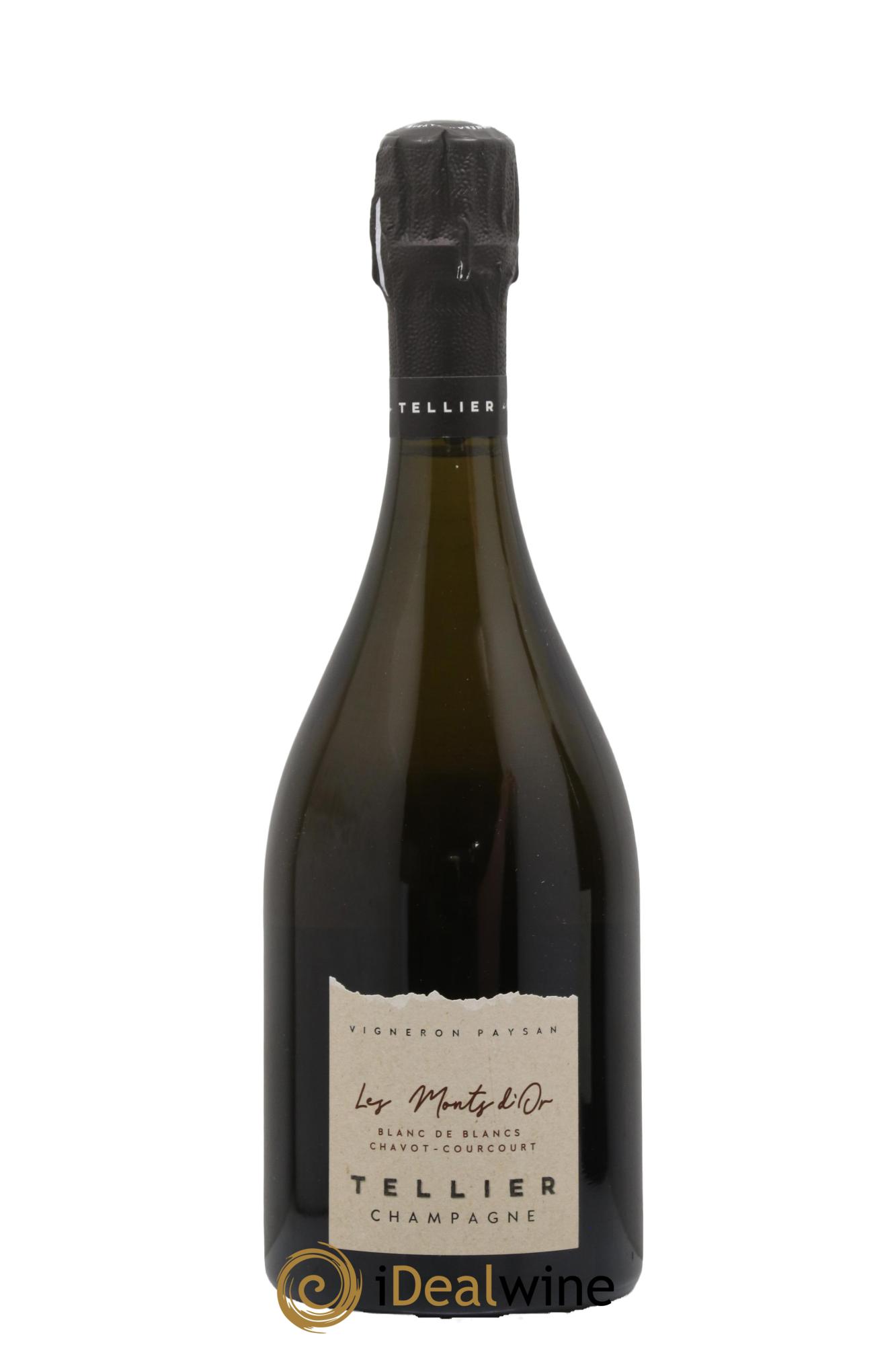 Les Monts d'Or Blanc de Blancs Extra-Brut Tellier 2019 - Posten von 1 Flasche - 0