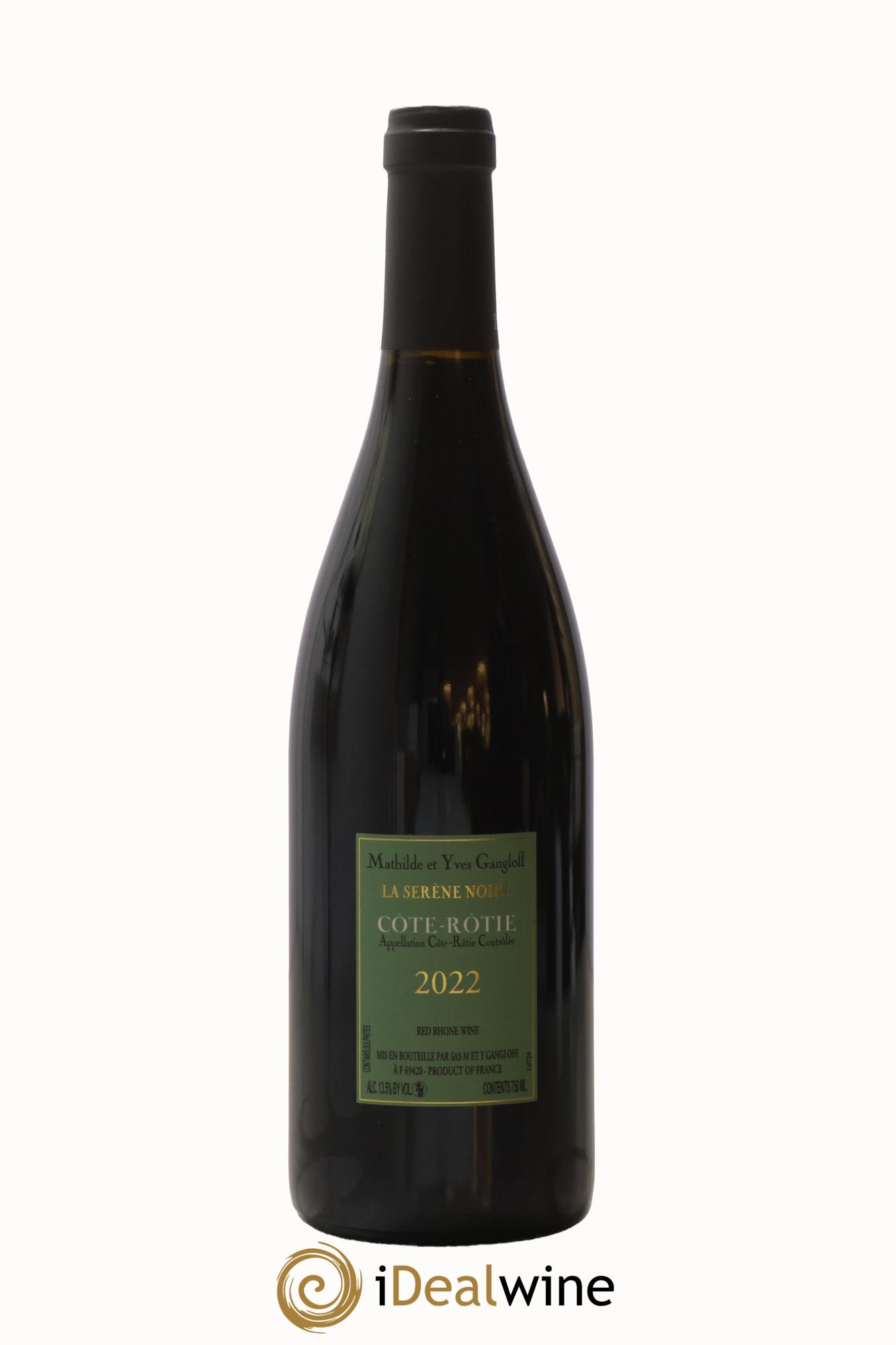 Côte-Rôtie La Sereine Noire Gangloff (Domaine) 2022 - Lot de 1 bouteille - 1
