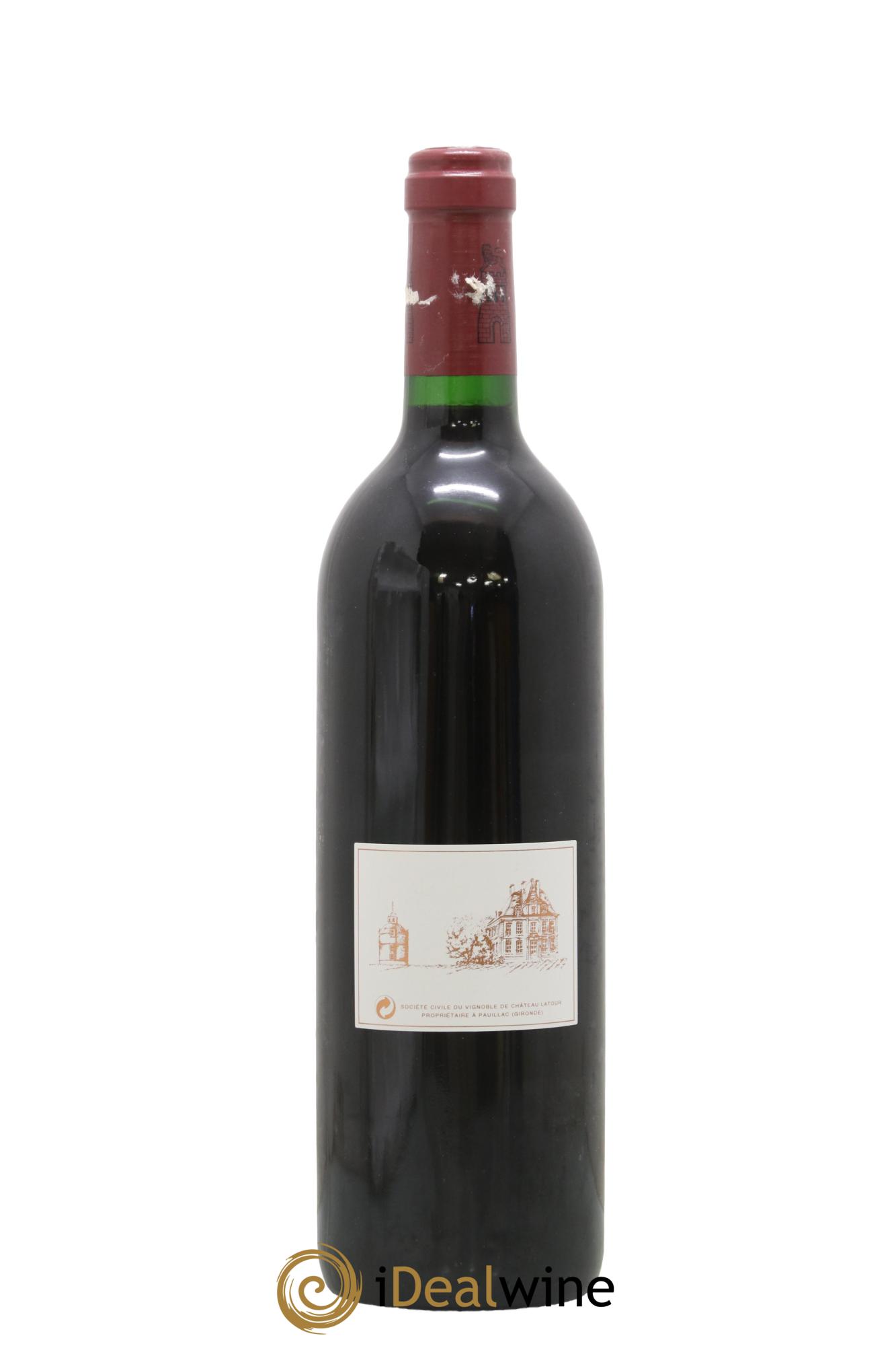 Château Latour 1er Grand Cru Classé 1996 - Lot de 1 bouteille - 1