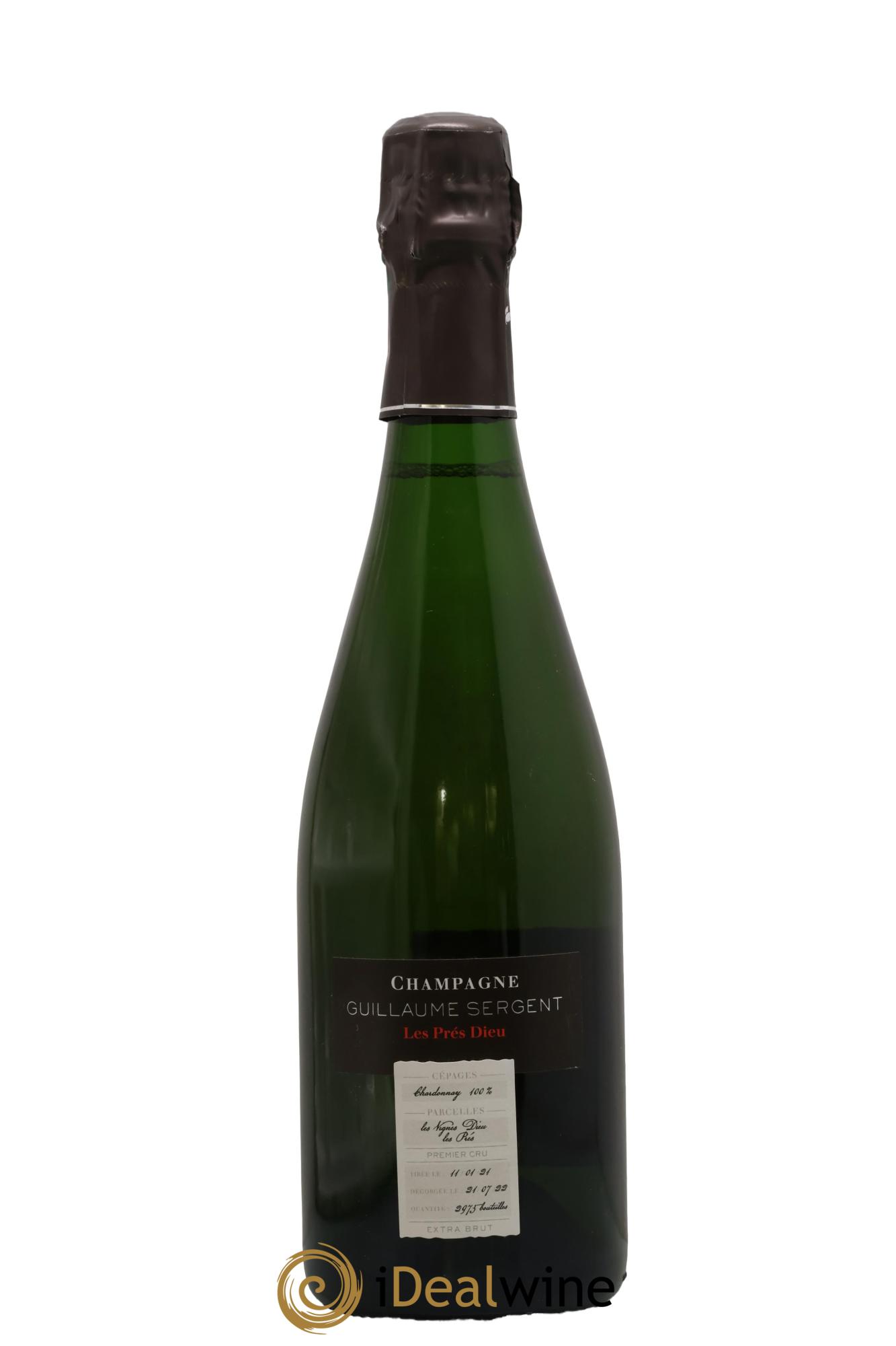 Extra Brut Les Prés Dieu BO Guillaume Sergent - Lot of 1 bottle - 0