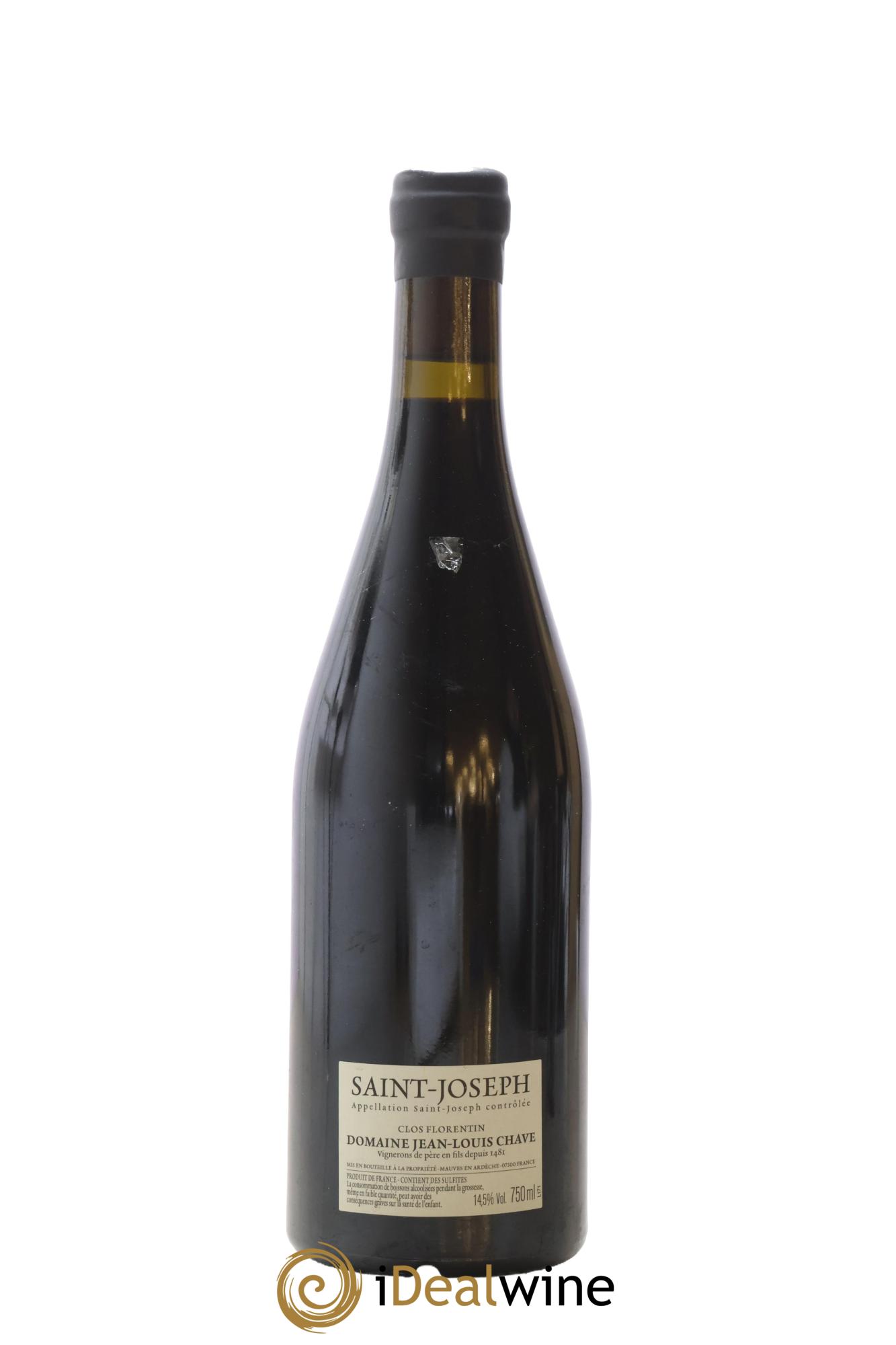 Saint-Joseph Clos Florentin Jean-Louis Chave 2018 - Lot de 1 bouteille - 1