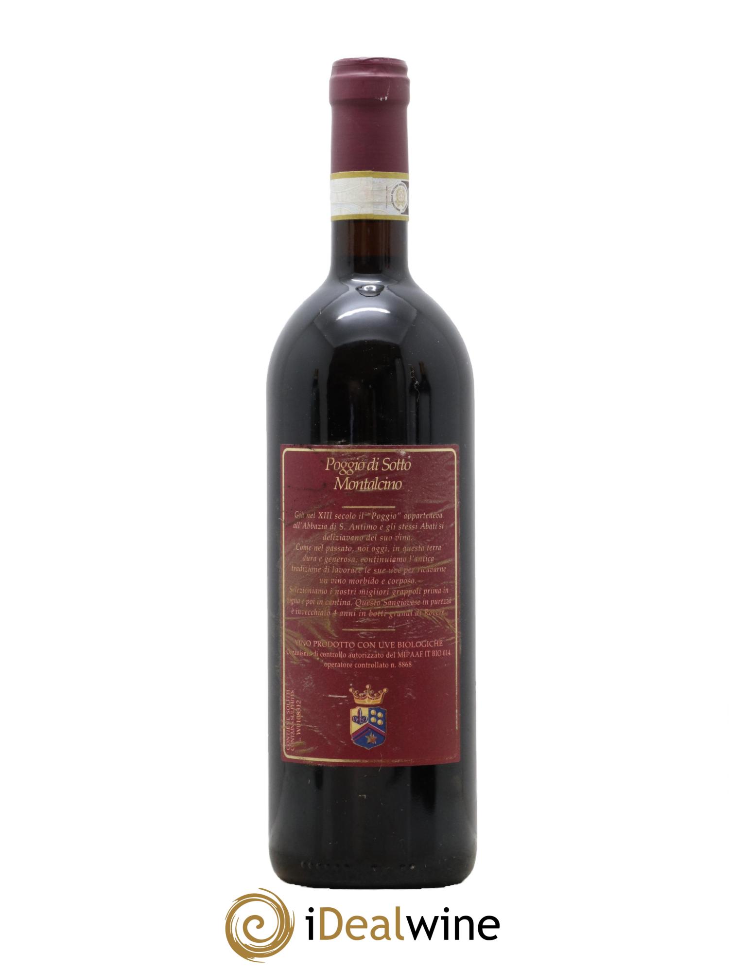 Brunello di Montalcino DOCG Poggio di Sotto 2008 - Lot of 1 bottle - 1