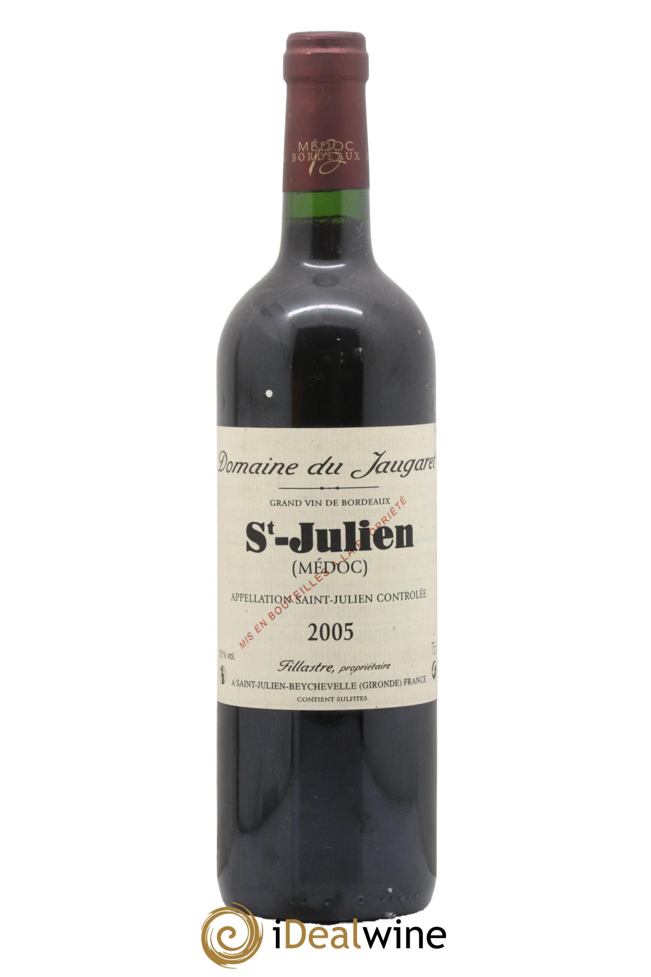 Domaine du Jaugaret 2005 - Lot de 1 bouteille - 0