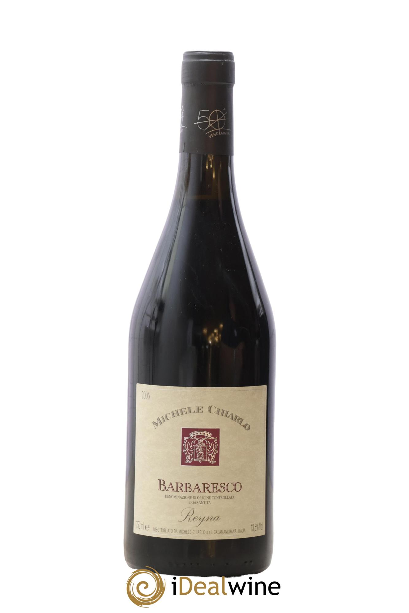 Barbaresco DOCG Reyna Michele Chiarlo 2006 - Lot de 1 bouteille - 0