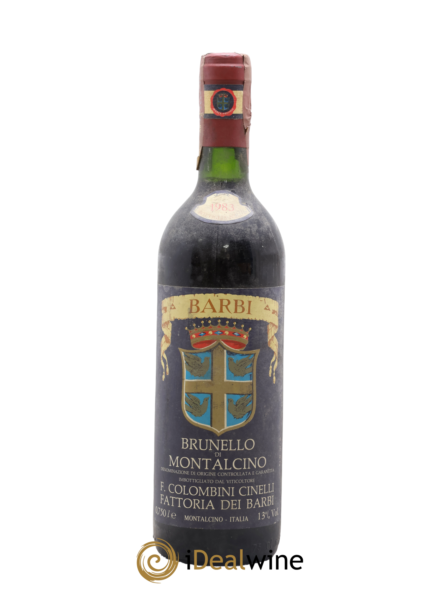 Brunello di Montalcino DOCG Fattoria dei Barbi 1983 - Lot of 1 bottle - 0