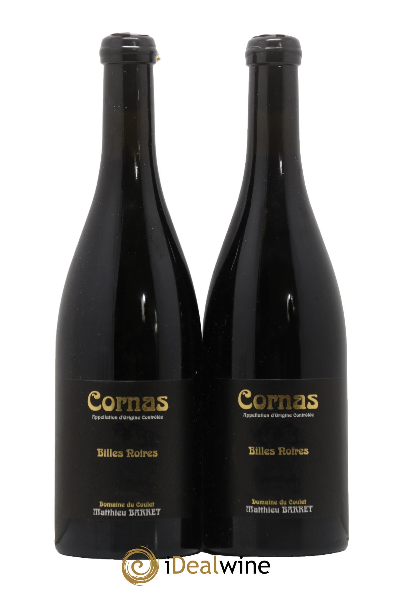 Cornas Billes Noires Coulet (Domaine du) - Matthieu Barret 2018 - Lot de 2 bouteilles - 0