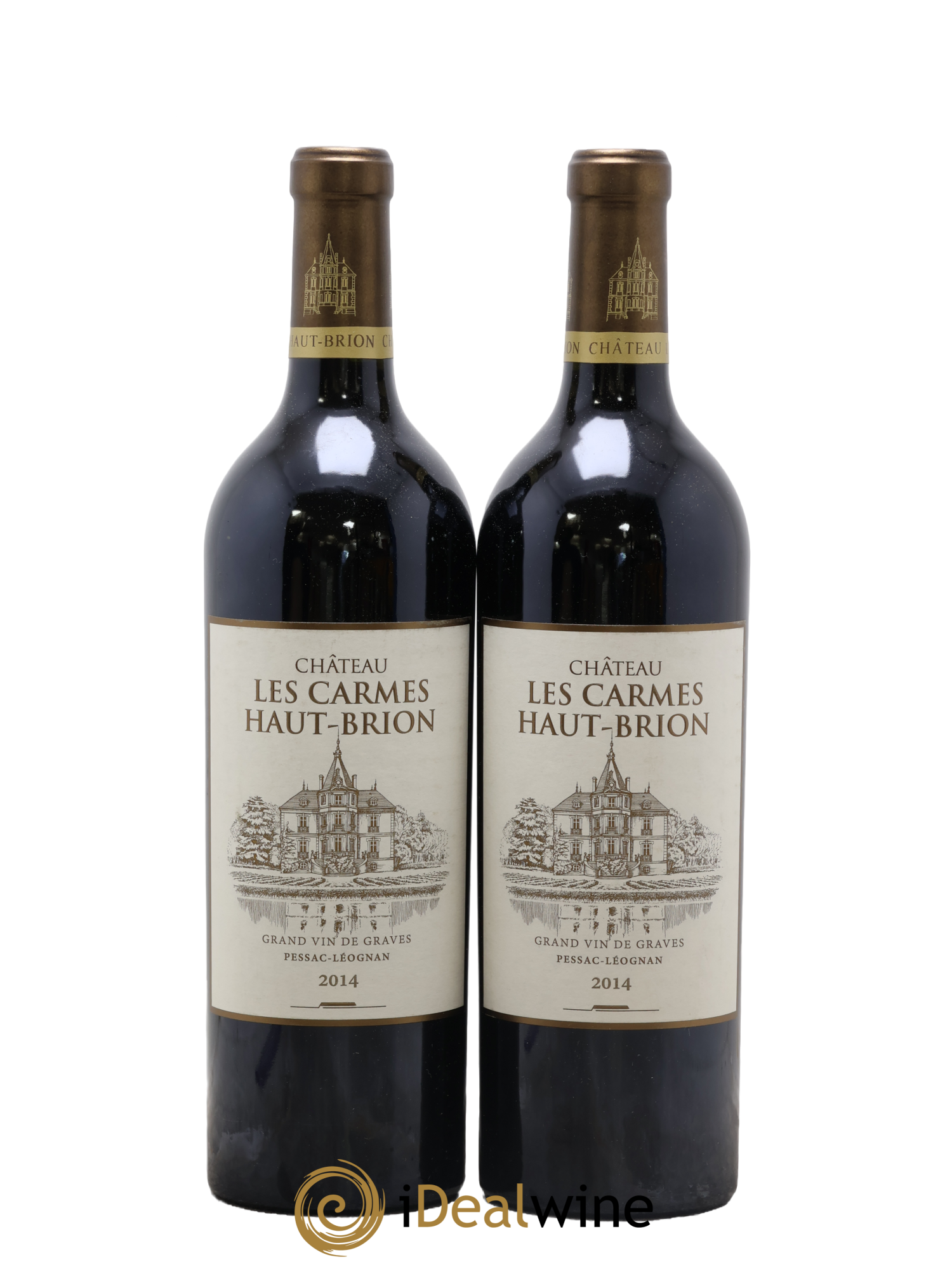 Château Les Carmes Haut-Brion 2014 - Lot de 2 bouteilles - 0