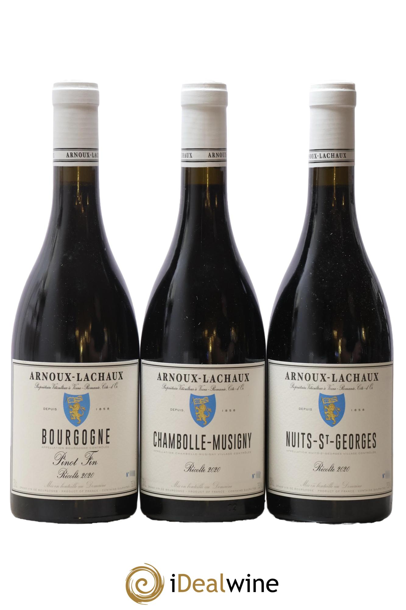 Caisse panachée Arnoux-Lachaux (Domaine) 2020 - Lot de 6 bouteilles - 1