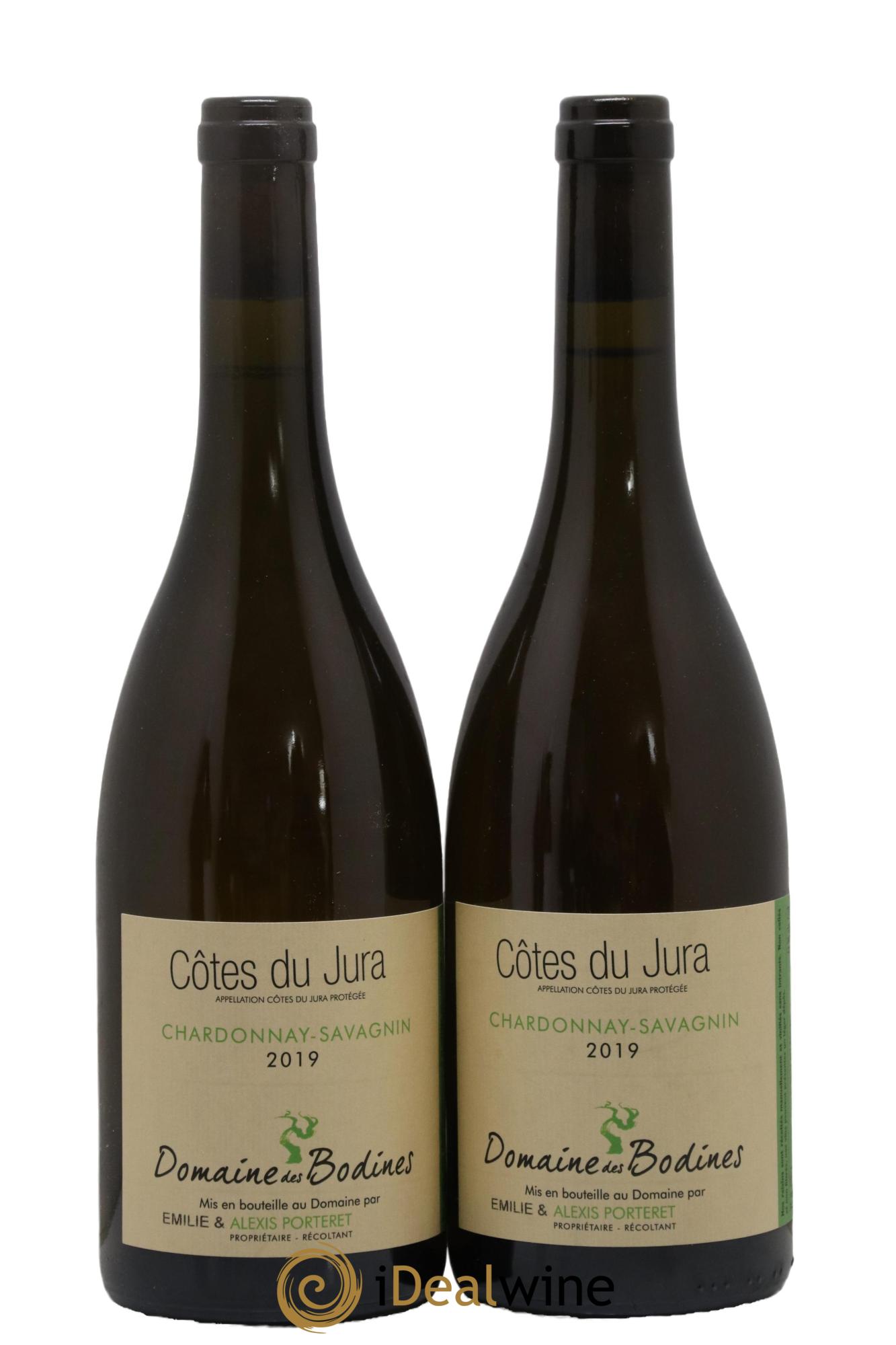 Côtes du Jura Chardonnay-Savagnin Les Bodines 2019 - Lot de 2 bouteilles - 0