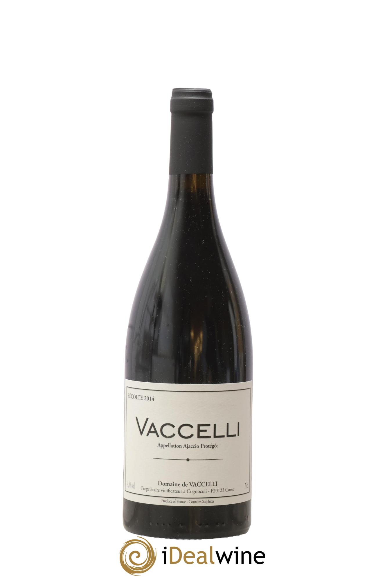 Ajaccio Vaccelli 2014 - Posten von 1 Flasche - 0