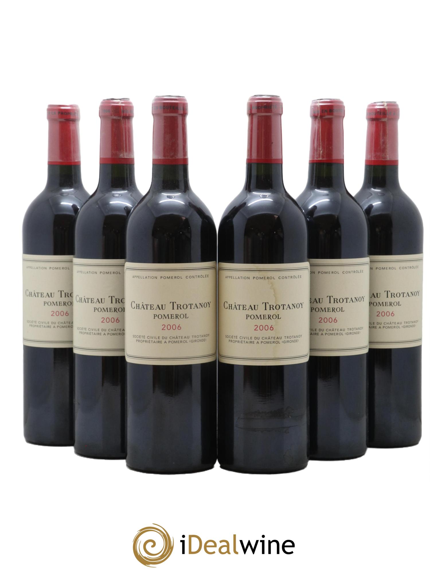 Château Trotanoy 2006 - Posten von 6 Flaschen - 0