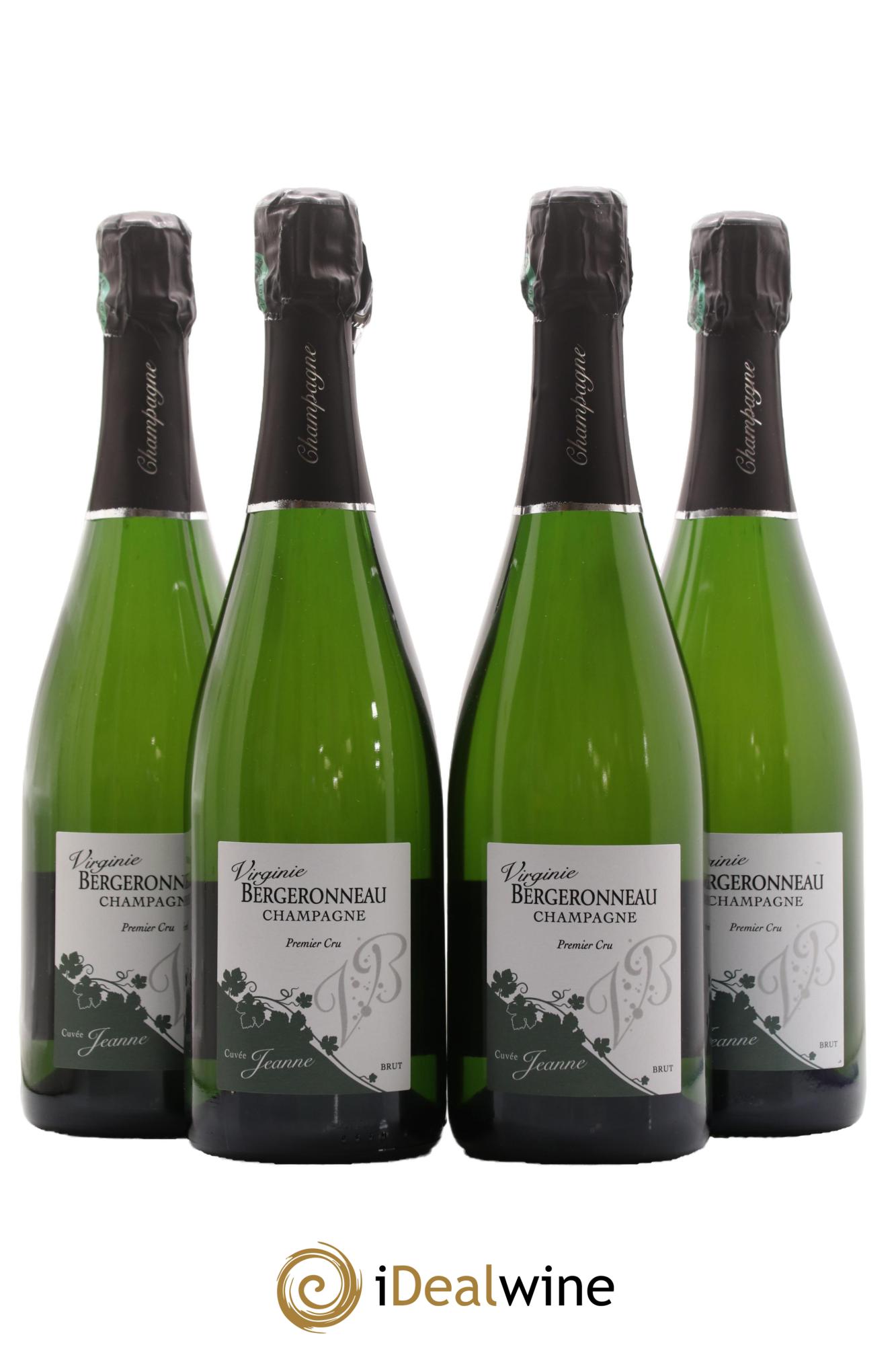 Cuvée Jeanne 1er Cru Brut Virginie Bergeronneau - Lot de 4 bouteilles - 0