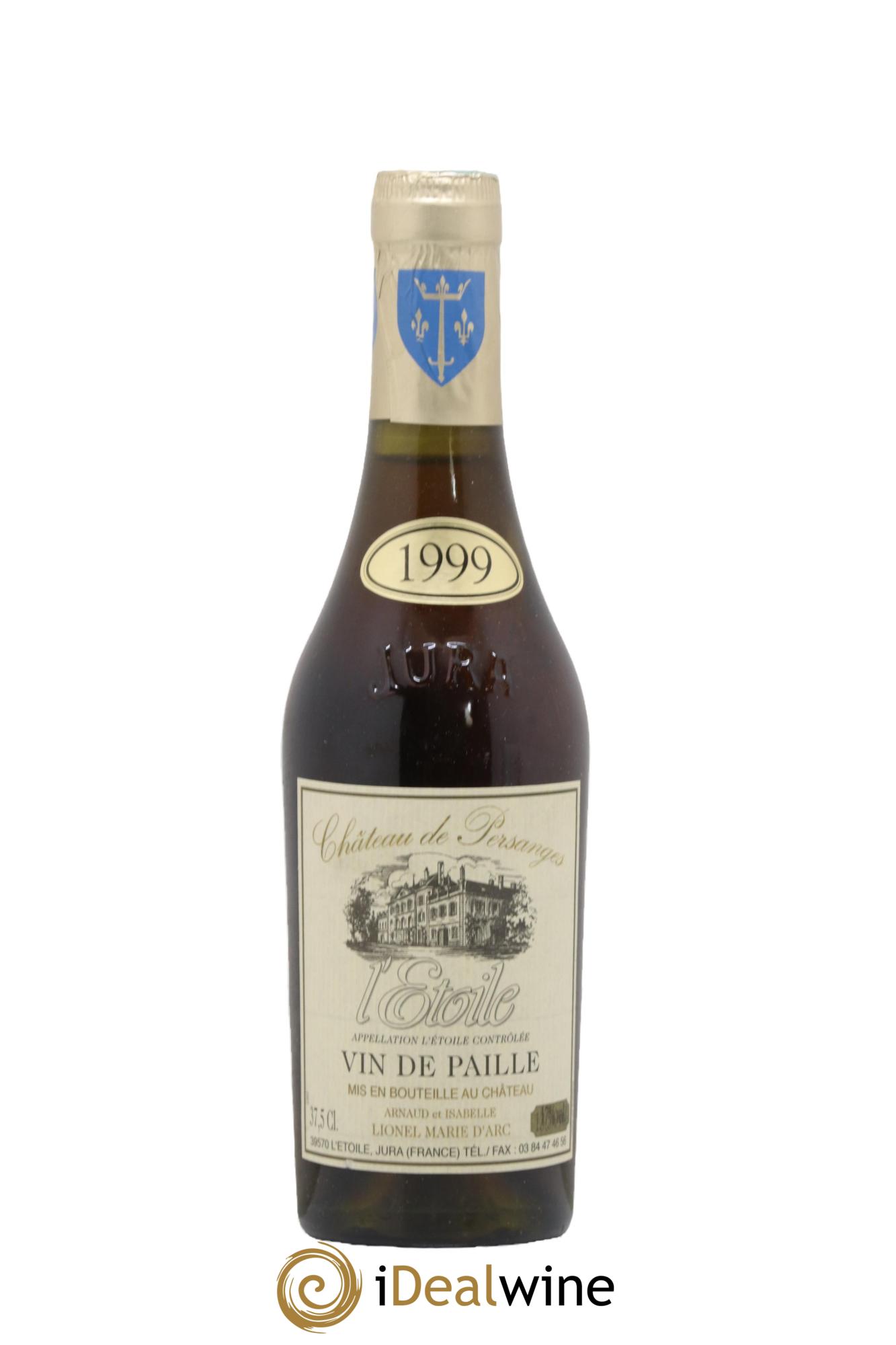 Côtes du Jura Vin de Paille L'Etoile Chateau de Persanges 1999 - Lotto di 1 mezza bottiglia - 0