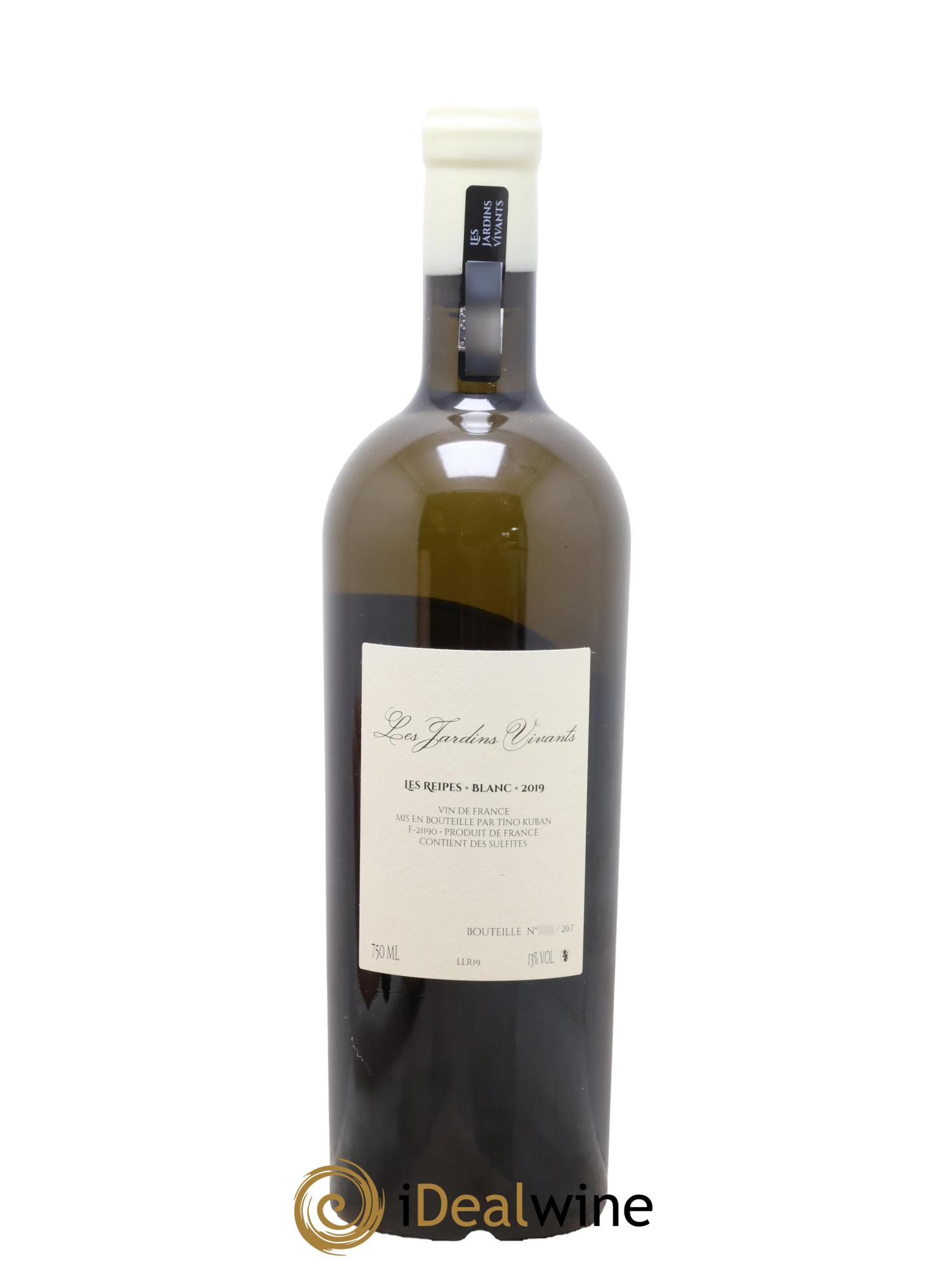 Vin de France Les Reipes Tino Kuban Les Jardins Vivants 2019 - Lotto di 1 bottiglia - 1