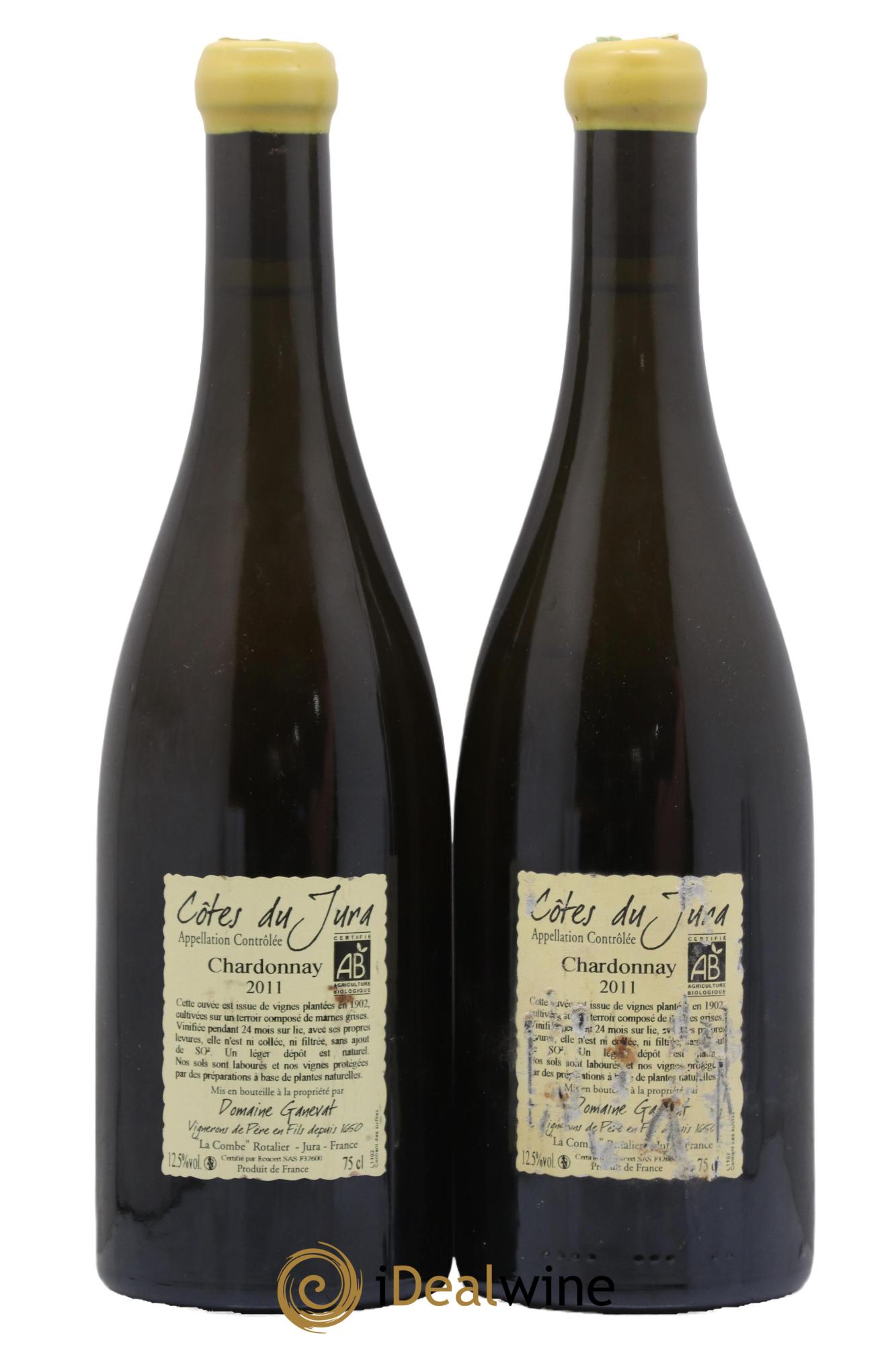 Côtes du Jura Les Chalasses Vieilles Vignes Jean-François Ganevat (Domaine) 2011 - Posten von 2 Flaschen - 1