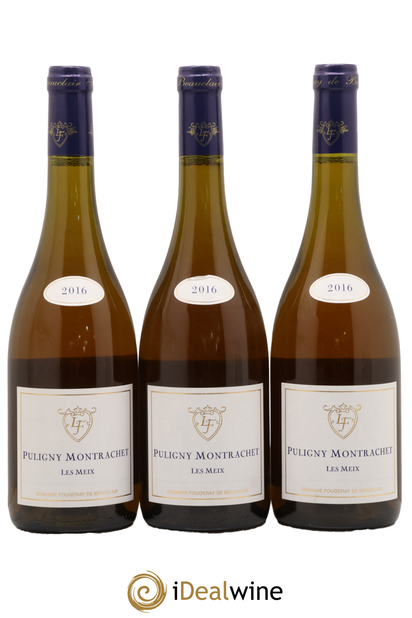 Puligny-Montrachet Les Meix Fougeray de Beauclair 2016 - Lot de 3 bouteilles - 0