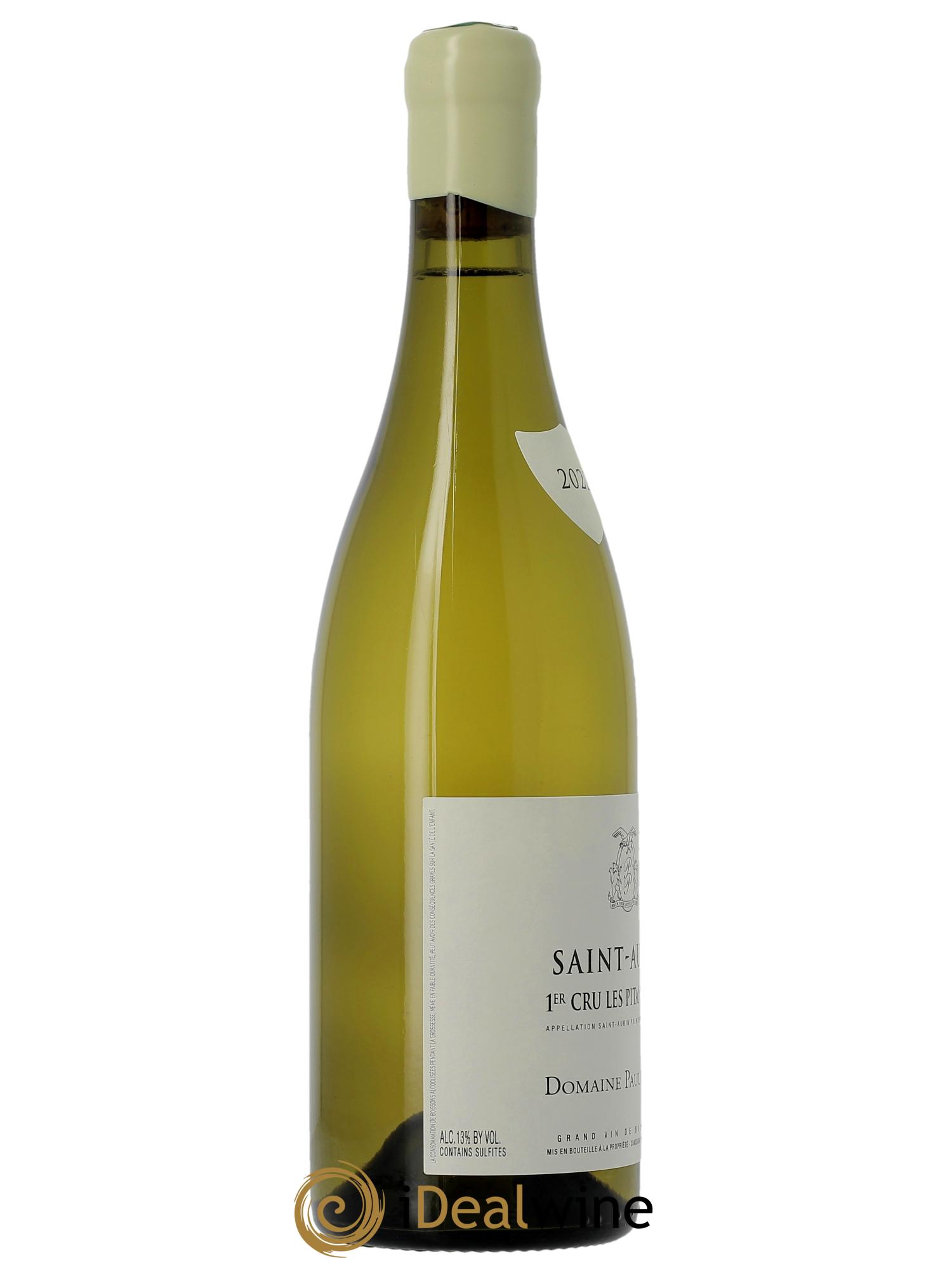 Saint-Aubin 1er Cru Les Pitangerets Paul Pillot (Domaine) 2022 - Lot de 1 bouteille - 2