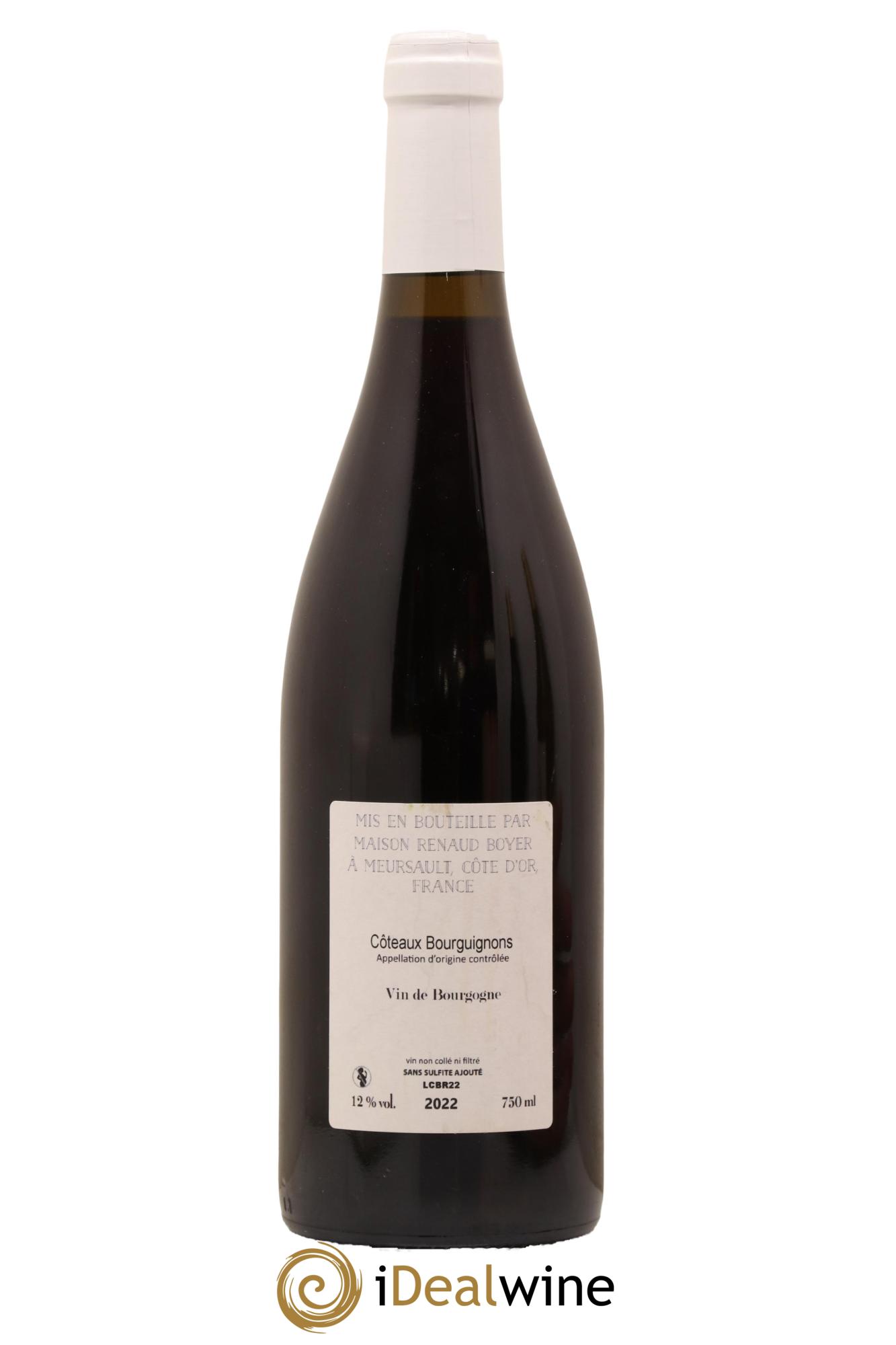 Coteaux Bourguignons En Attendant "Riaux" 2022 - Lot de 1 bouteille - 1