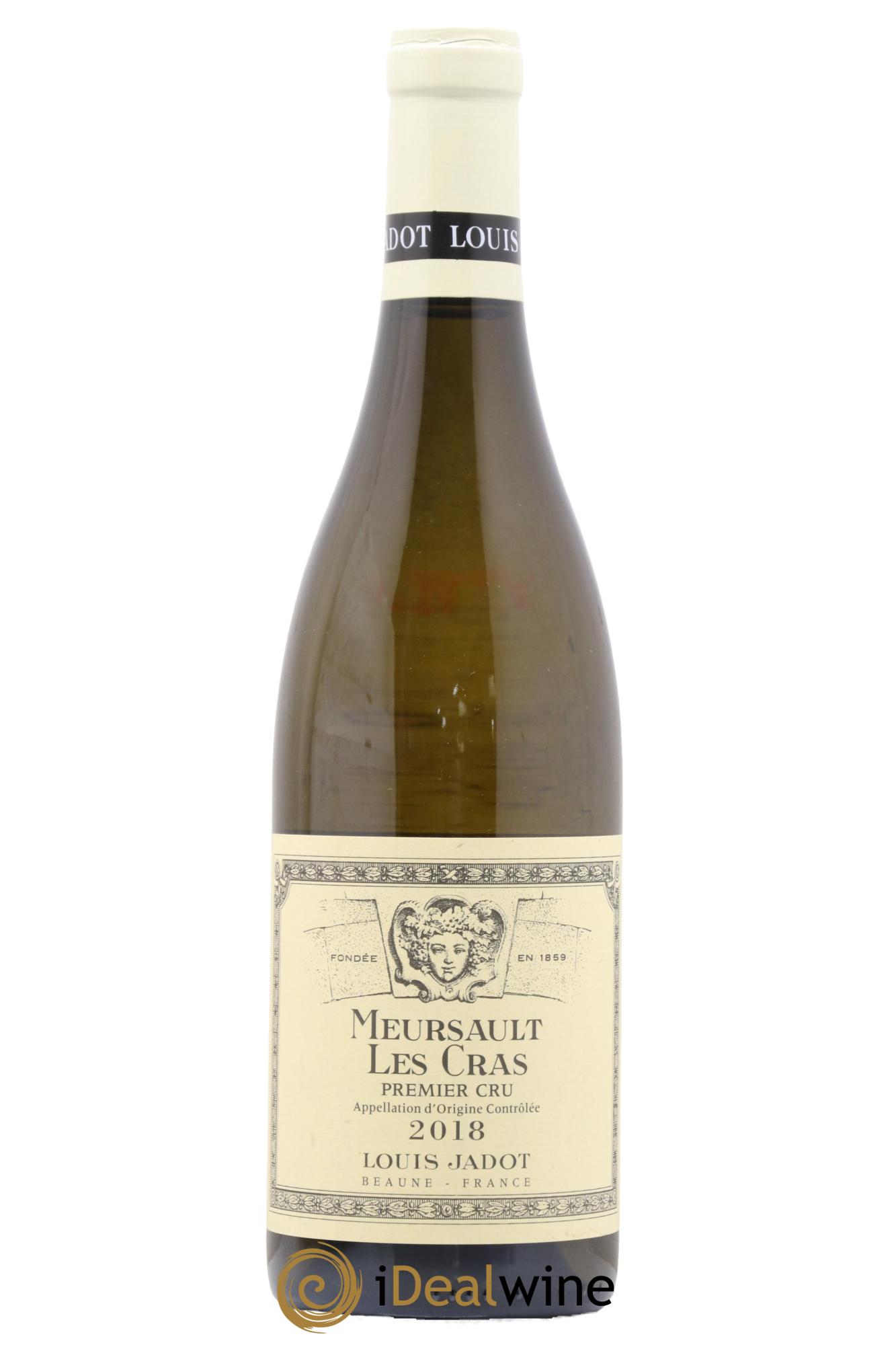Meursault 1er Cru Les Cras Maison Louis Jadot 2018 - Lot de 1 bouteille - 0