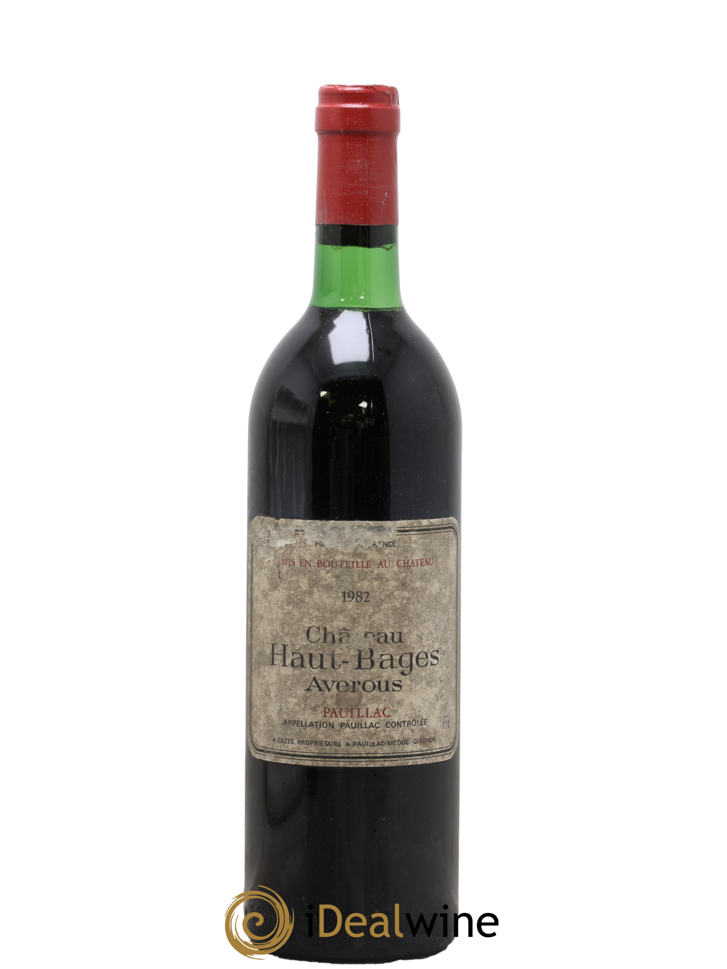 Château Haut Bages Averous Cru Bourgeois 1982 - Lot of 1 bottle - 0