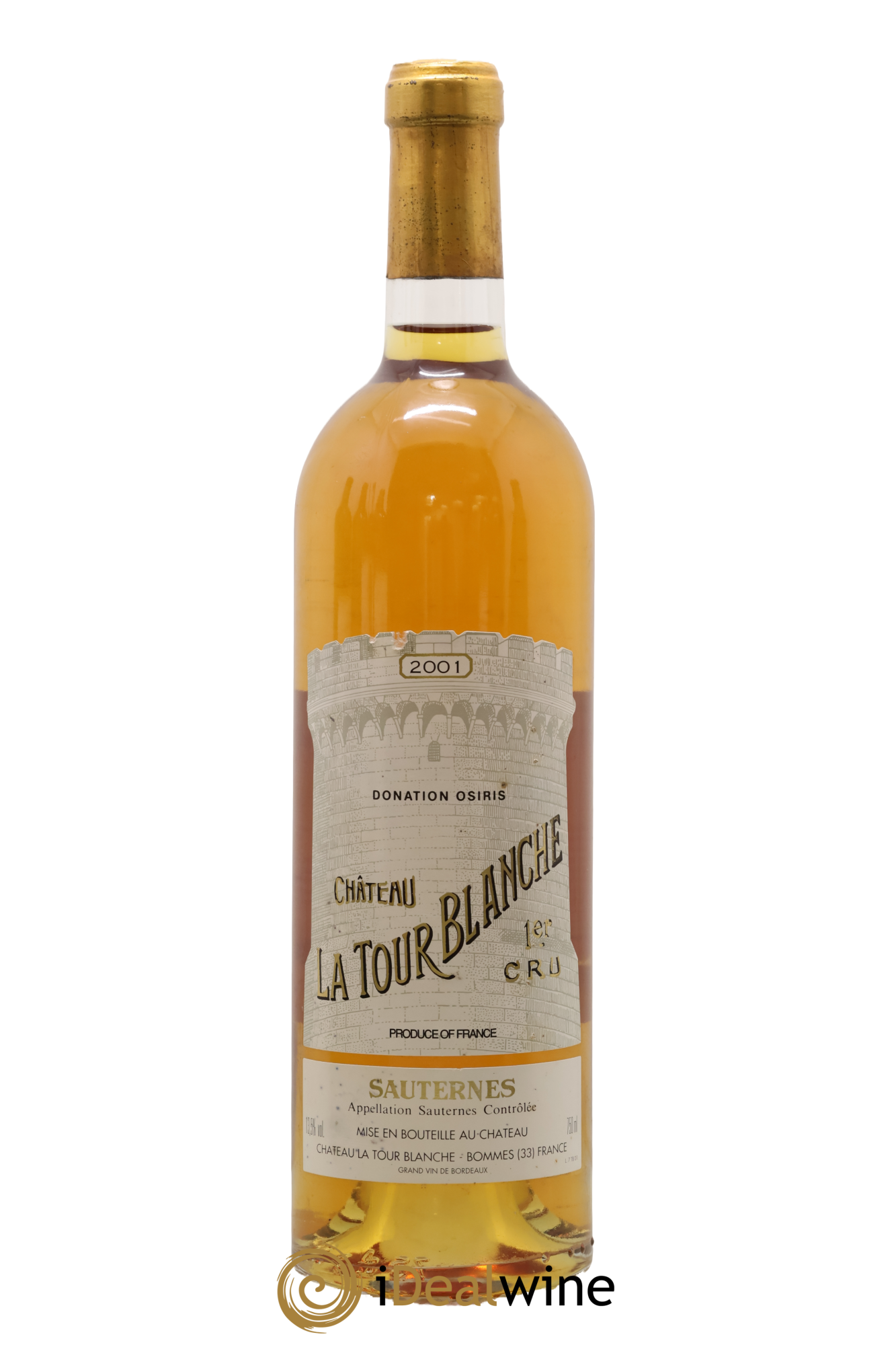 Château la Tour Blanche 1er Grand Cru Classé 2001 - Lotto di 1 bottiglia - 0