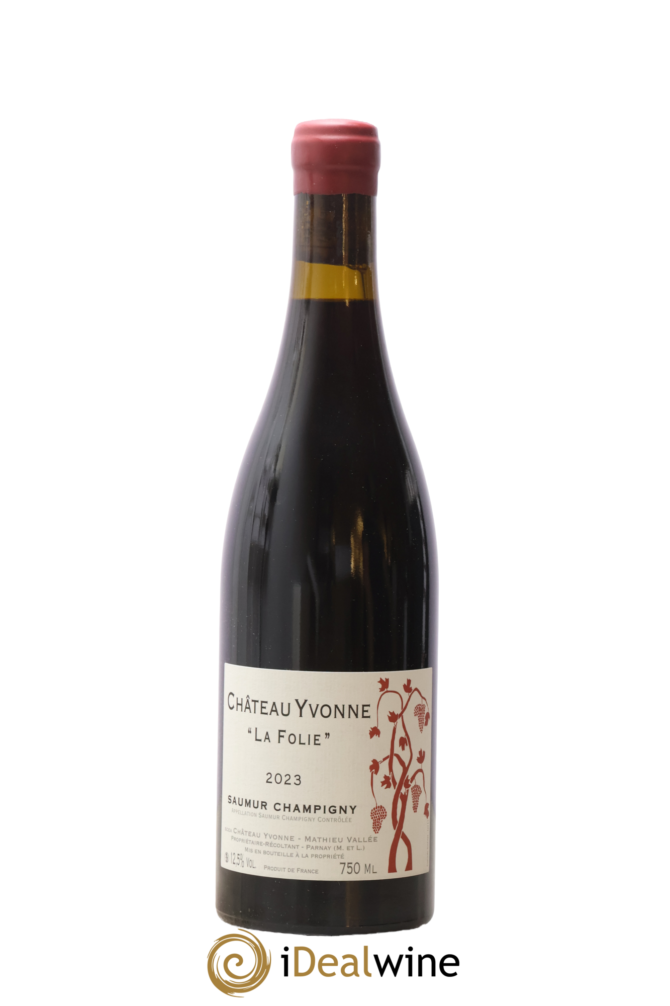 Saumur-Champigny La Folie Château Yvonne 2023 - Lot de 1 bouteille - 0