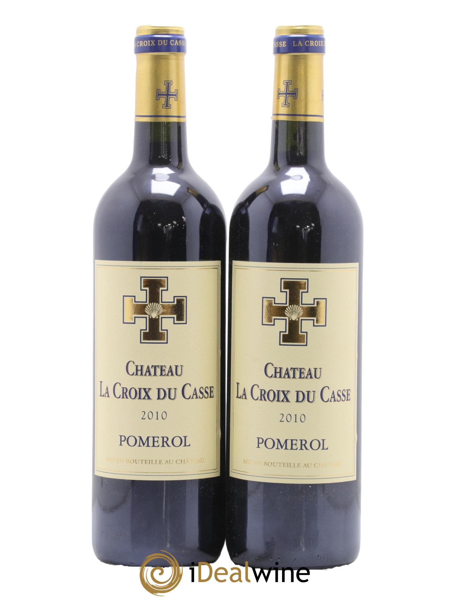 Château la Croix du Casse 2010 - Lot of 2 bottles - 0
