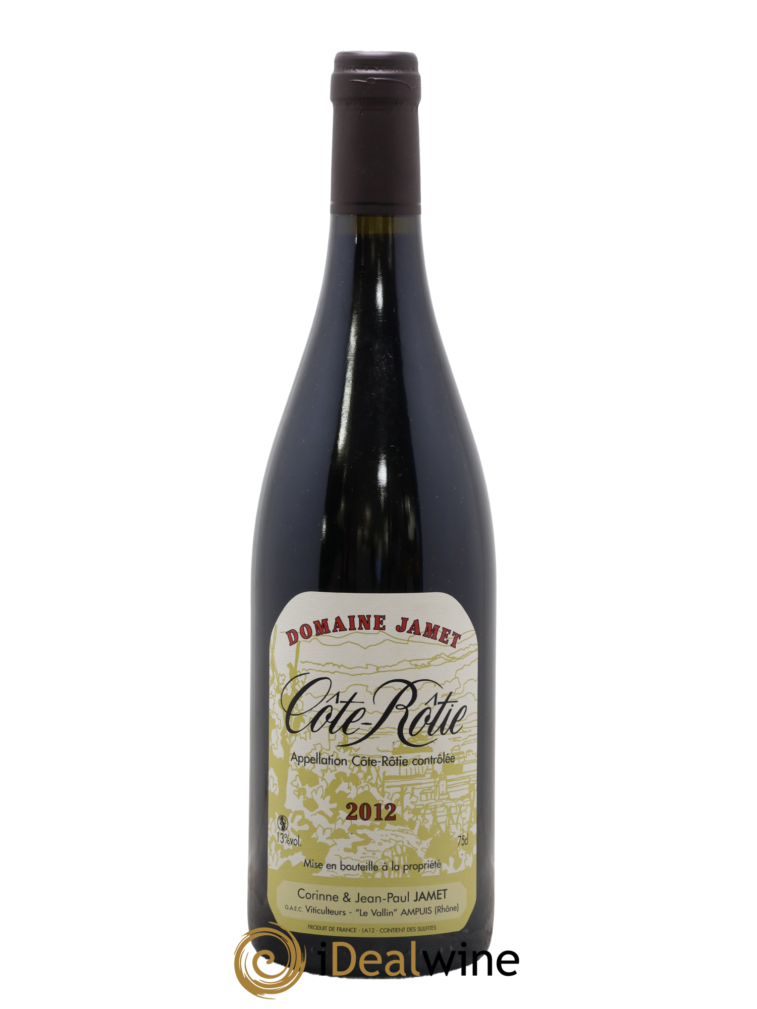 Côte-Rôtie Jamet (Domaine) 2012 - Posten von 1 Flasche - 0