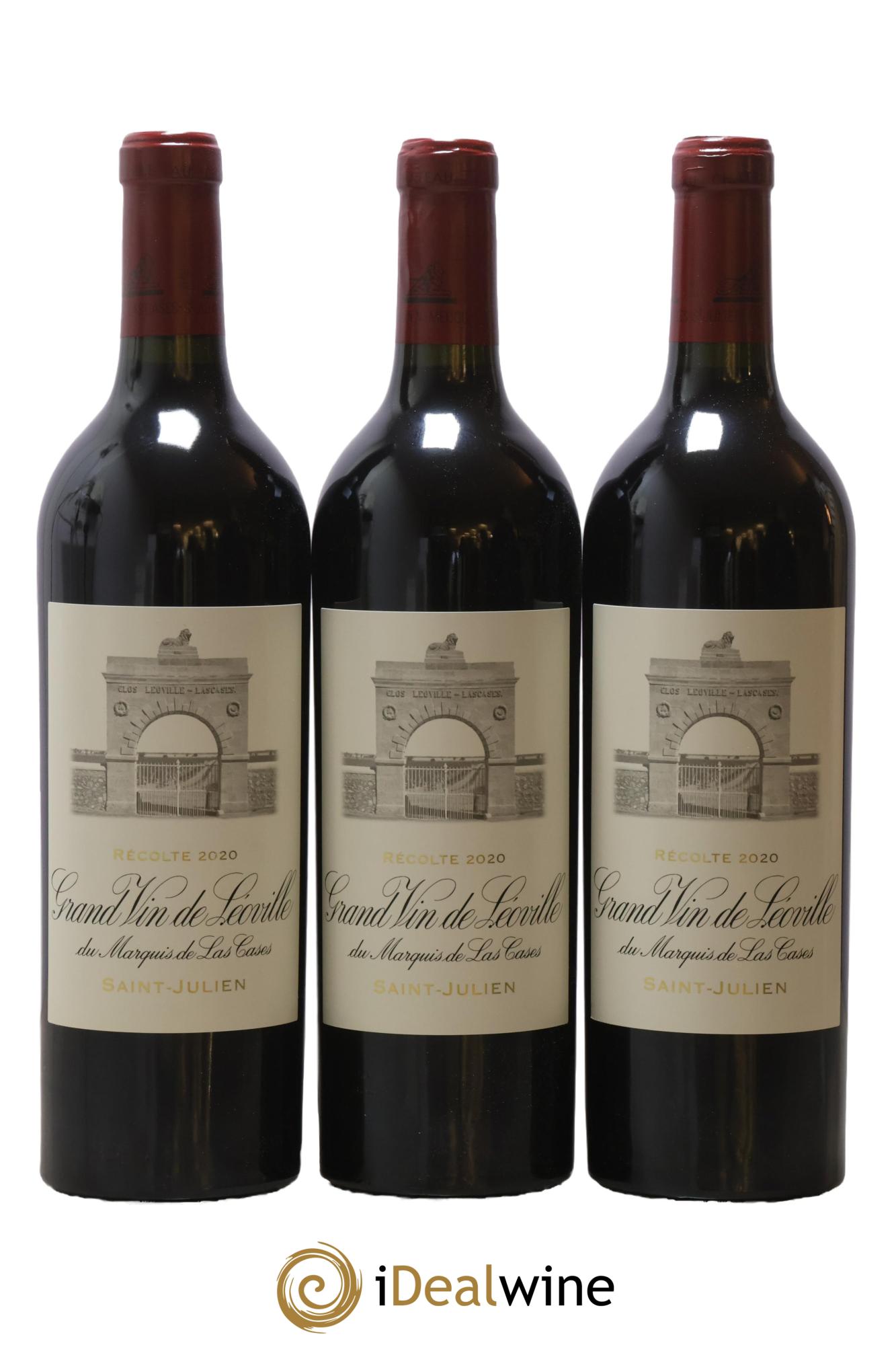 Château Léoville Las Cases 2ème Grand Cru Classé 2020 - Lot de 6 bouteilles - 1