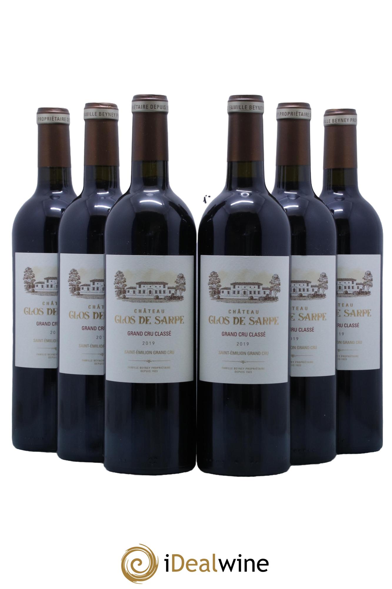 Clos de Sarpe Grand Cru Classé 2019 - Lot de 6 bouteilles - 0